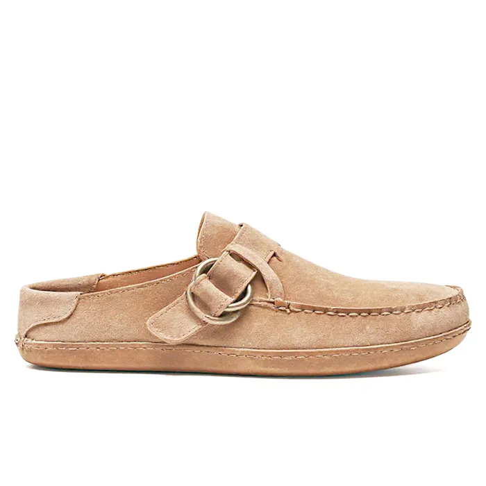 Quoddy Ring Mule - Mushroom Suede | Mules | Huckberry