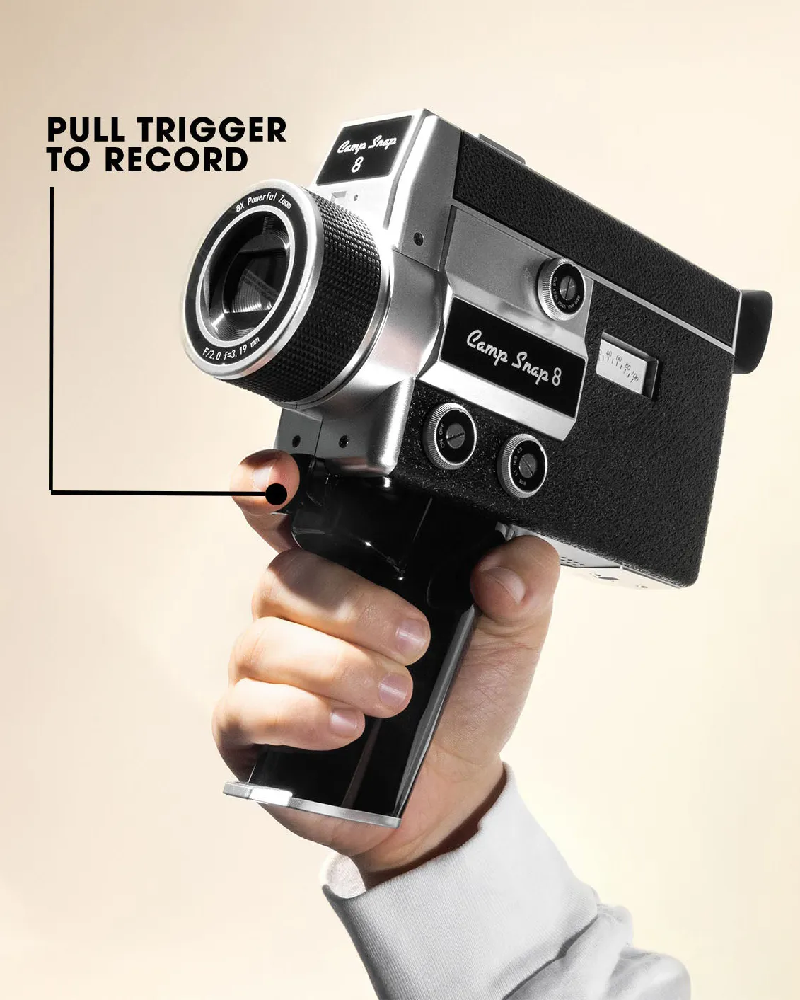 Camp Snap CS-8 Digital Video Camera - Black | Audio and Tech