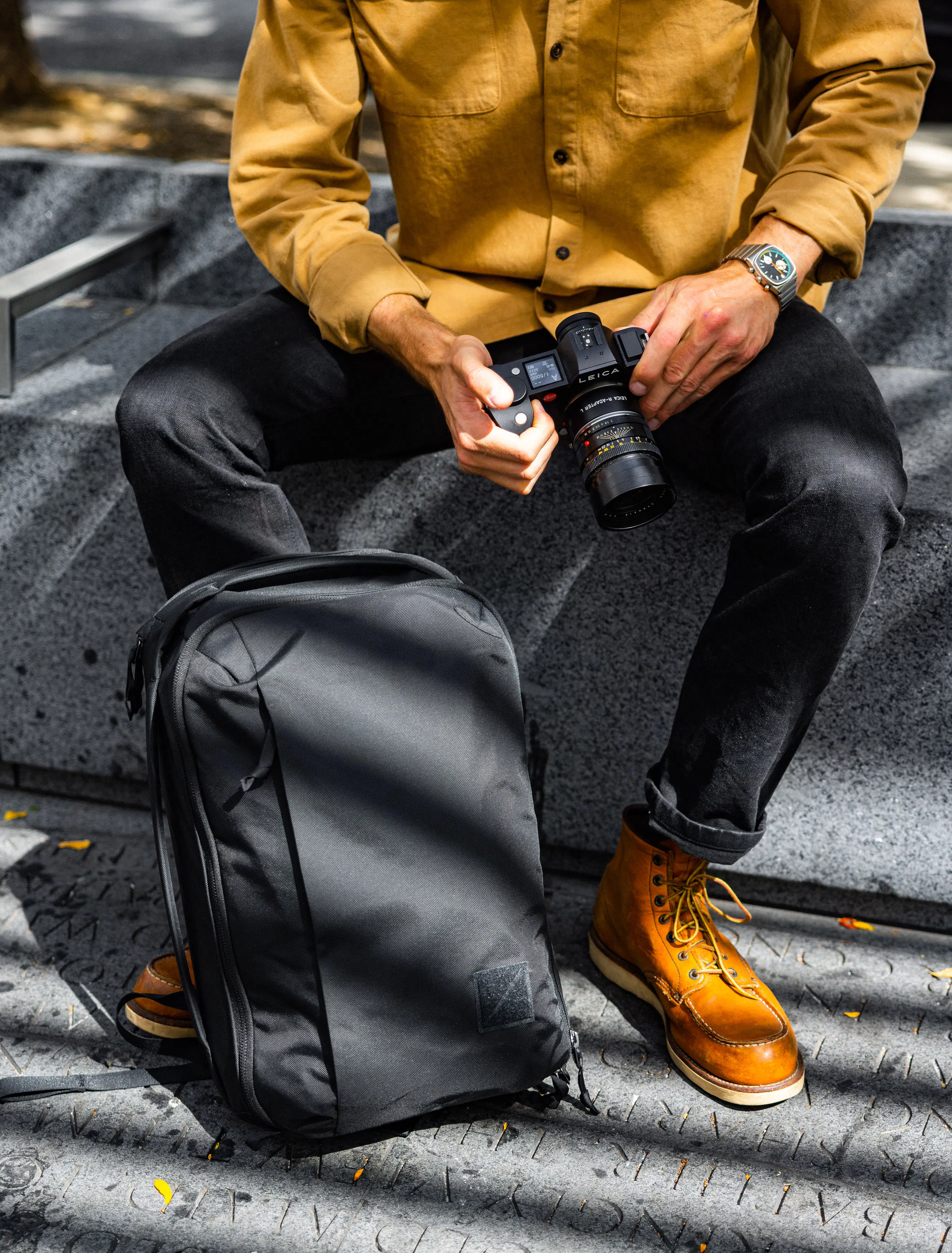EVERGOODS Civic Panel Loader - 24L - Solution Dyed Black