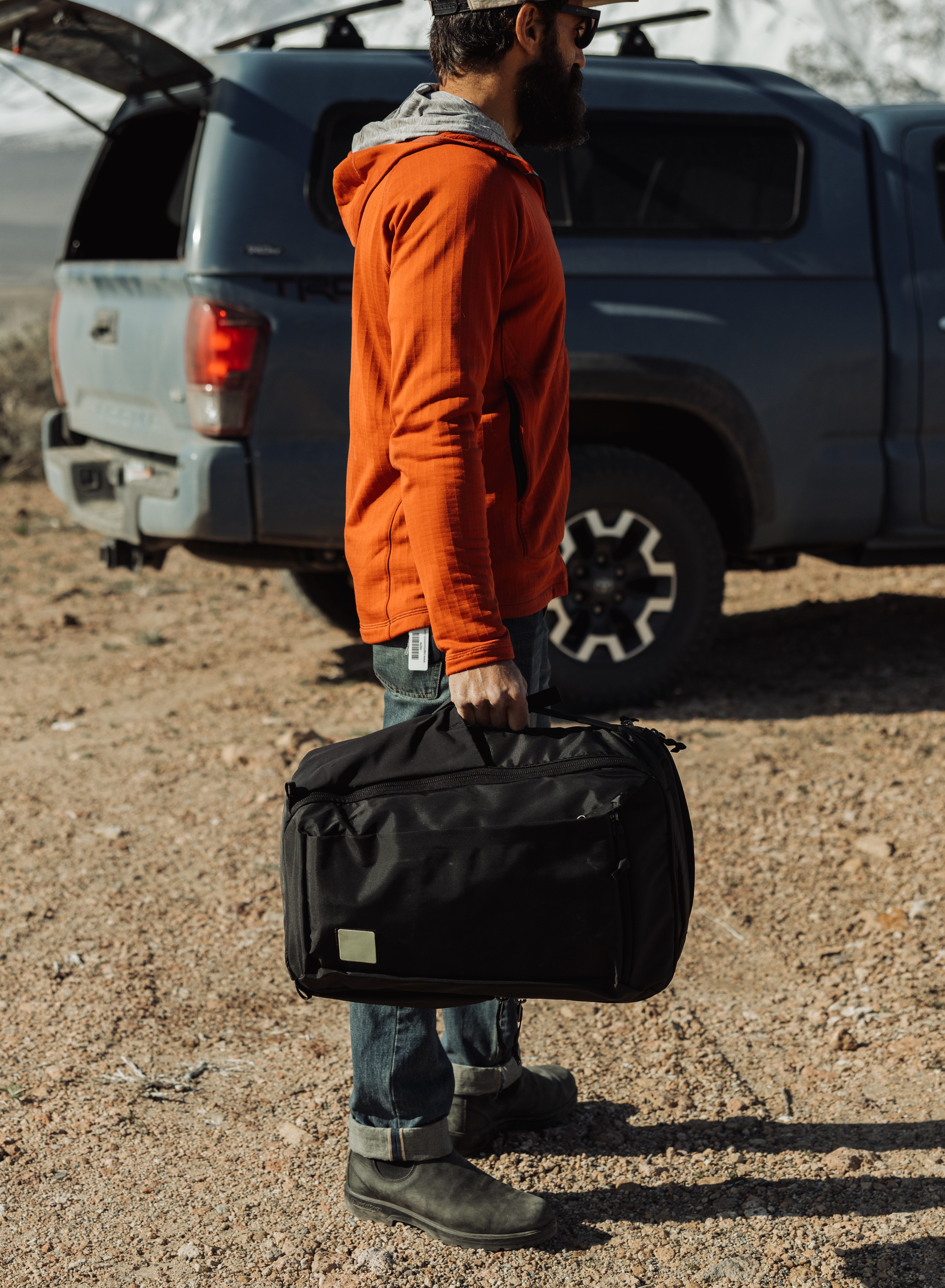 EVERGOODS Civic Travel Bag - 26L - Solution Dyed Black | Backpacks