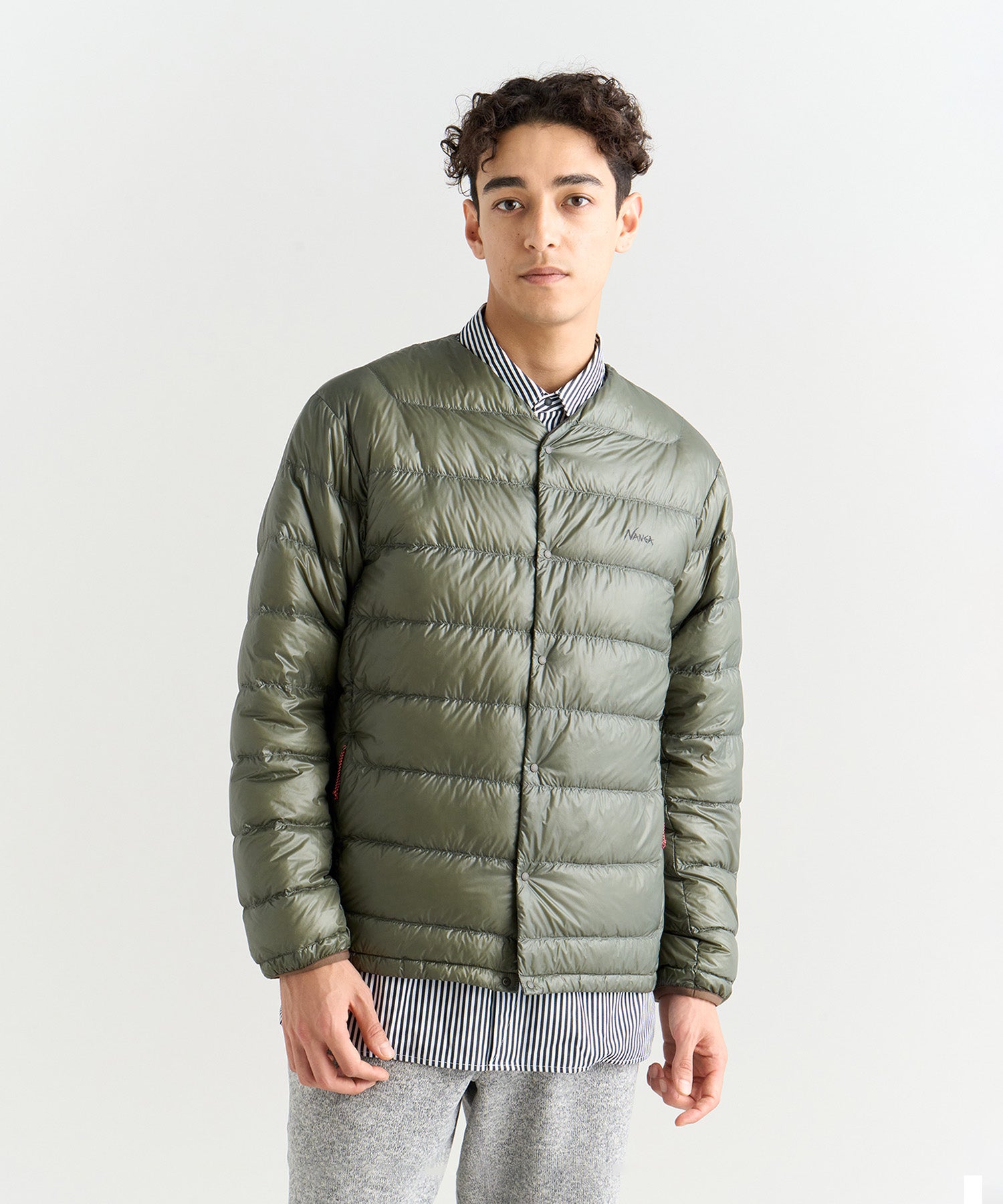 NANGA×DOORS　INNER DOWN JACKET カーキ　L NANGA Engineers Exclusive Down Garments for Urban Research Doors