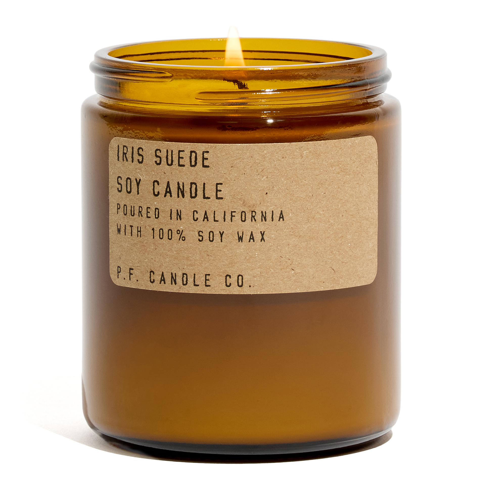 Iris Suede Soy Candle