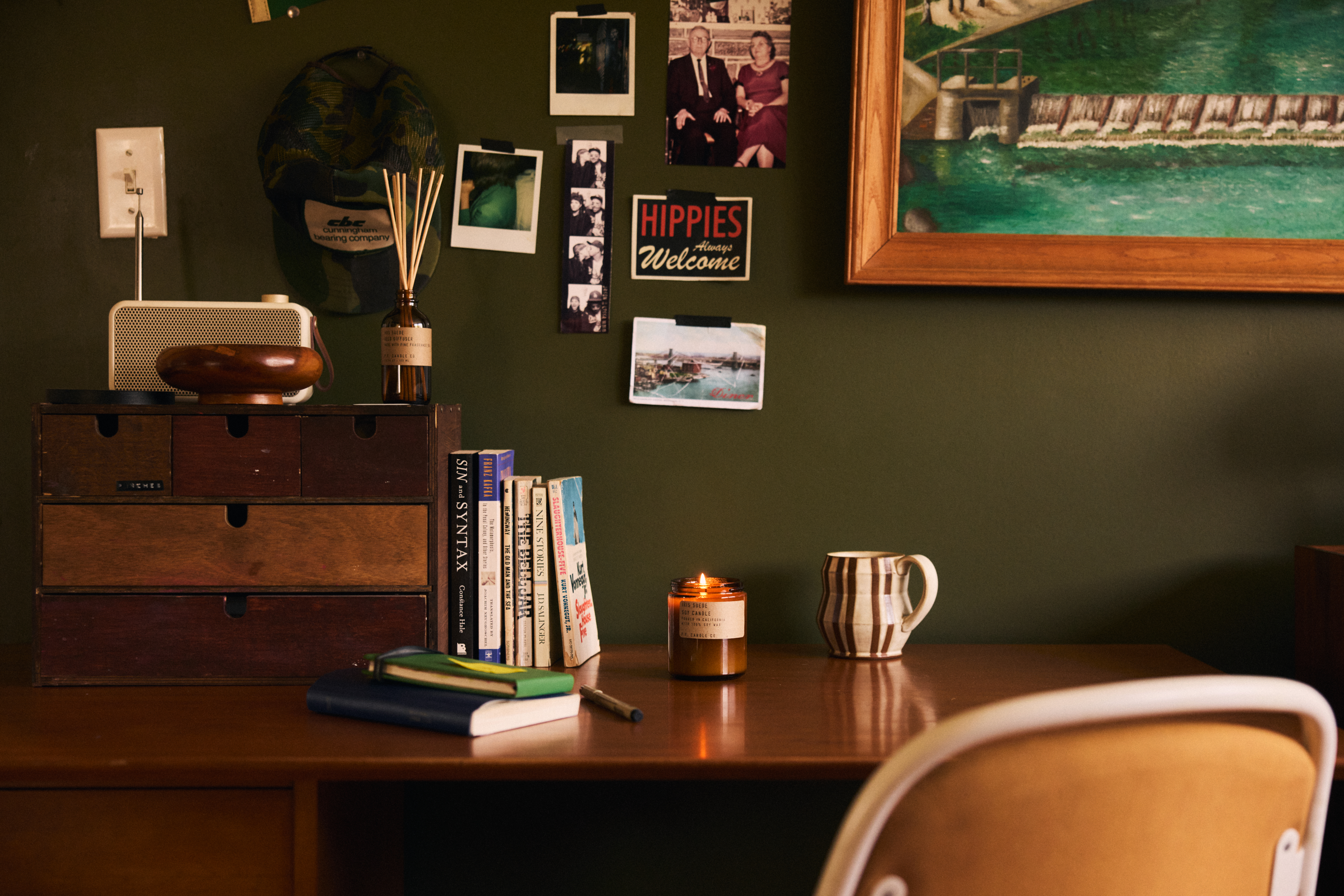 Iris Suede Soy Candle - Thumbnail 4