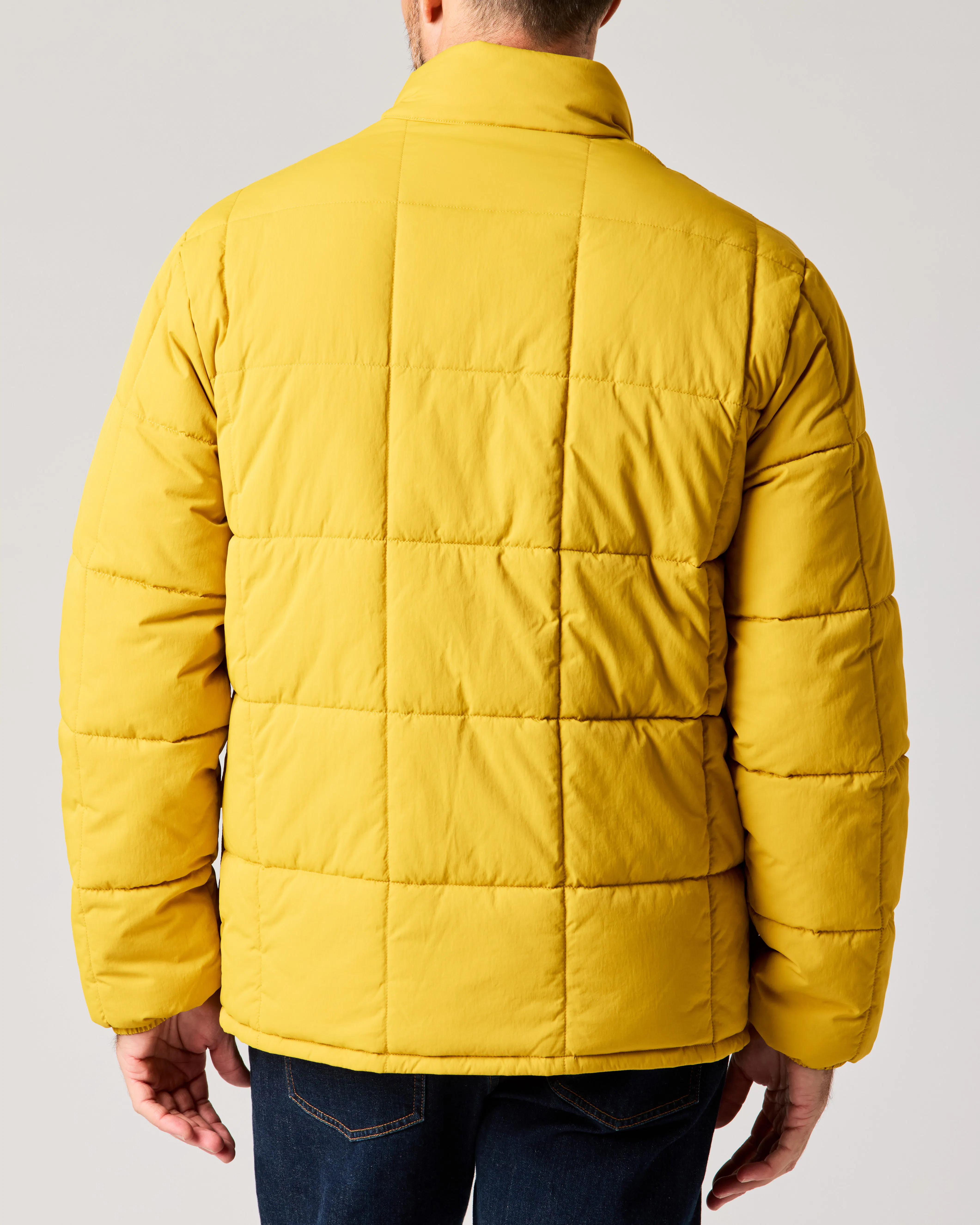 Flint and Tinder Jackson Insulated Jacket - Gold | Quilted Jackets