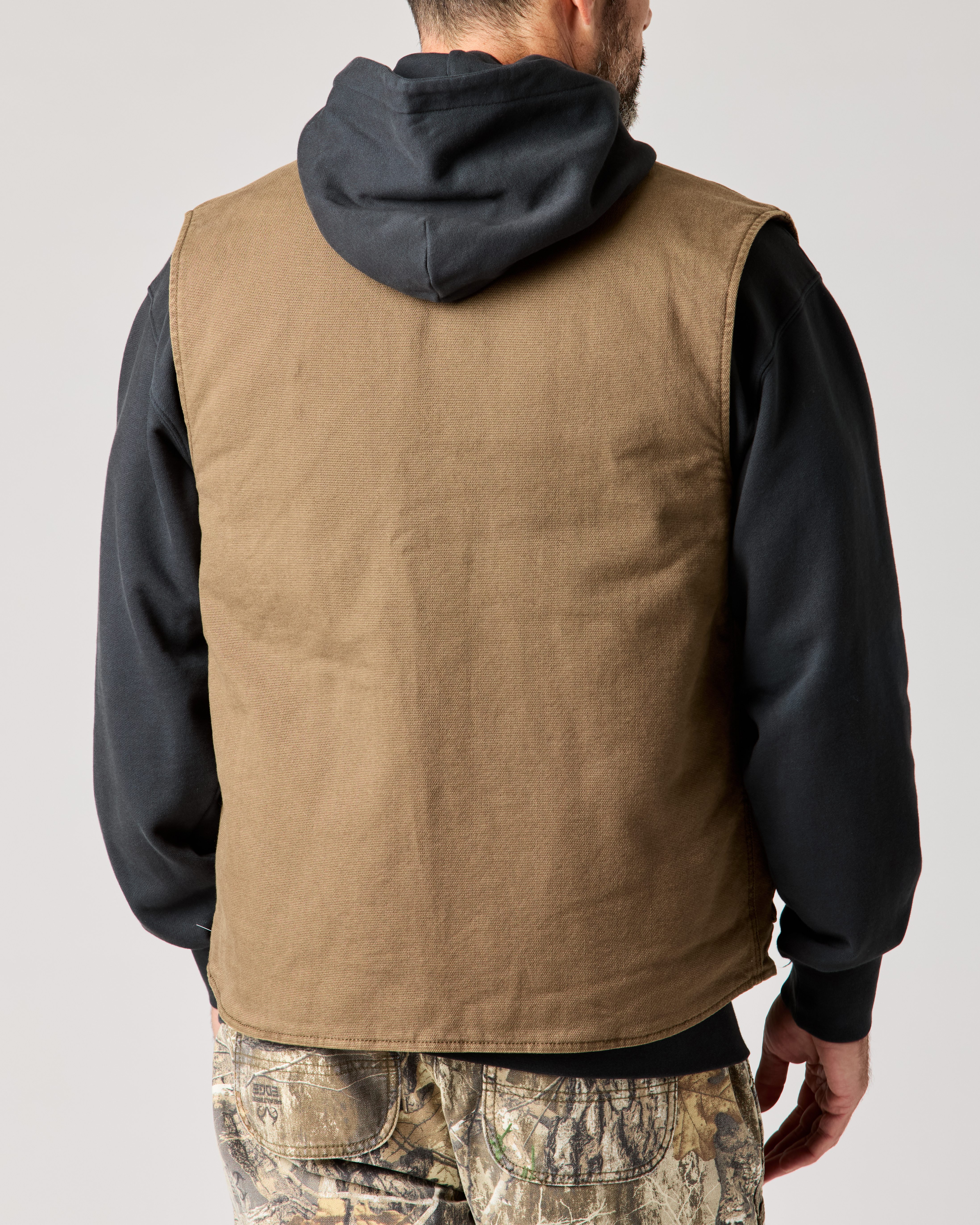 Flint and Tinder Mason Canvas Work Vest Washed Earth Vests