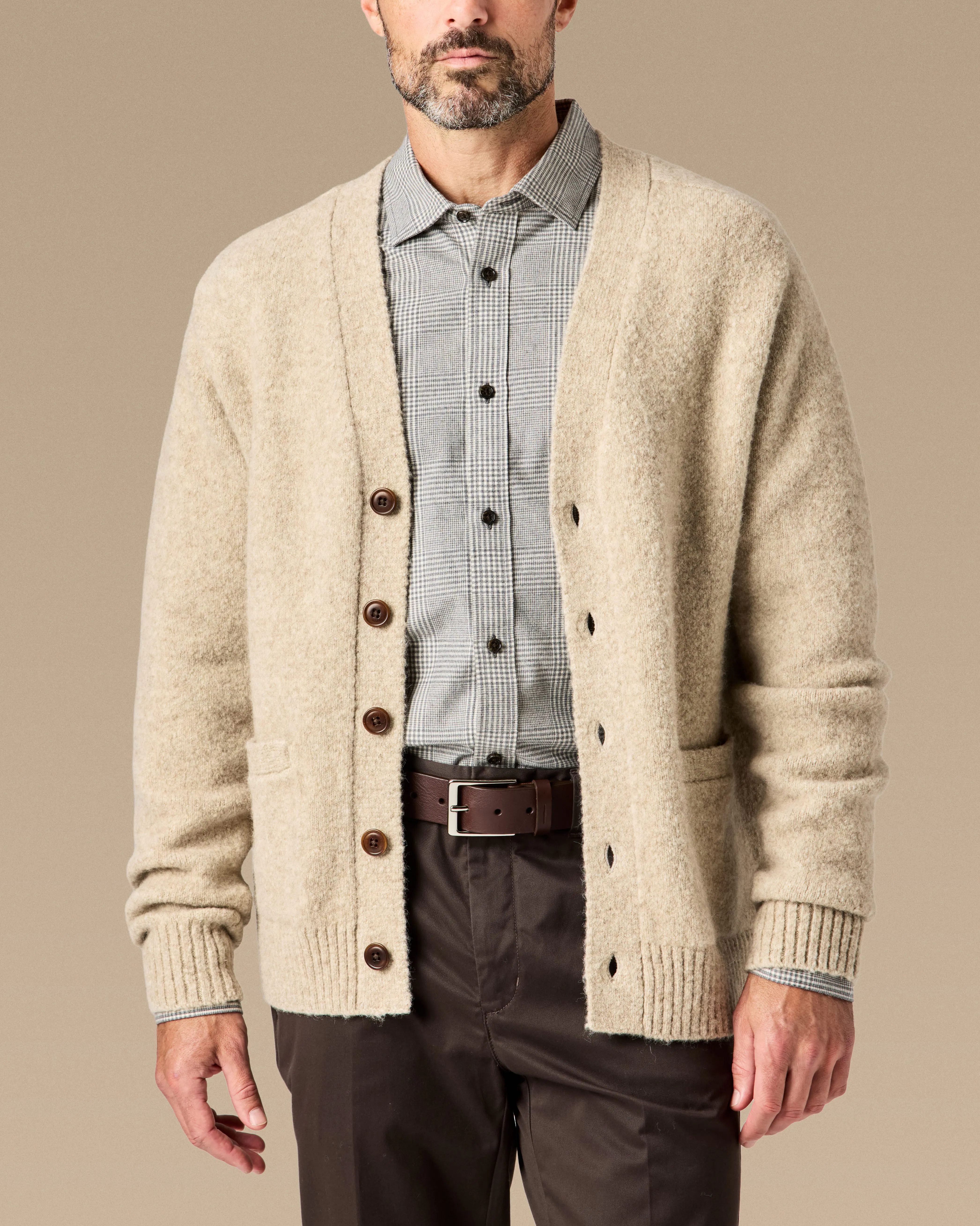 Wills YakWool Cardigan Sweater - Natural | Cardigan Sweaters
