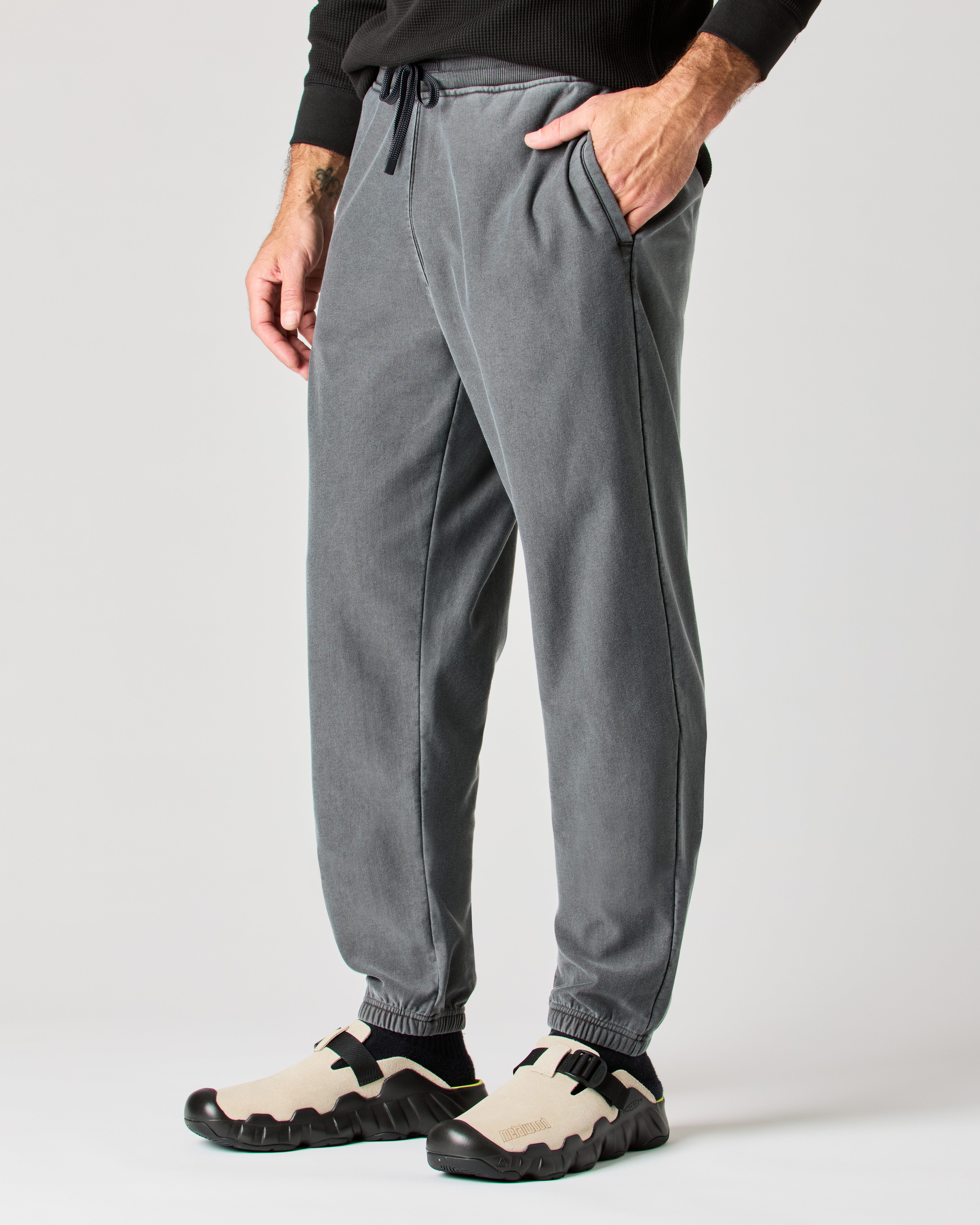 Proof PatinaTech Sweatpant - Washed Black | Sweatpants | Huckberry
