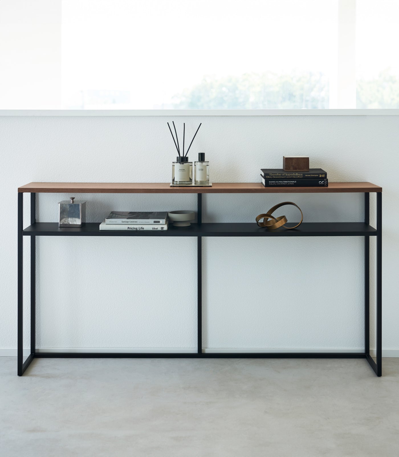 Yamazaki Long Console Table - Black | Home Accessories | Huckberry