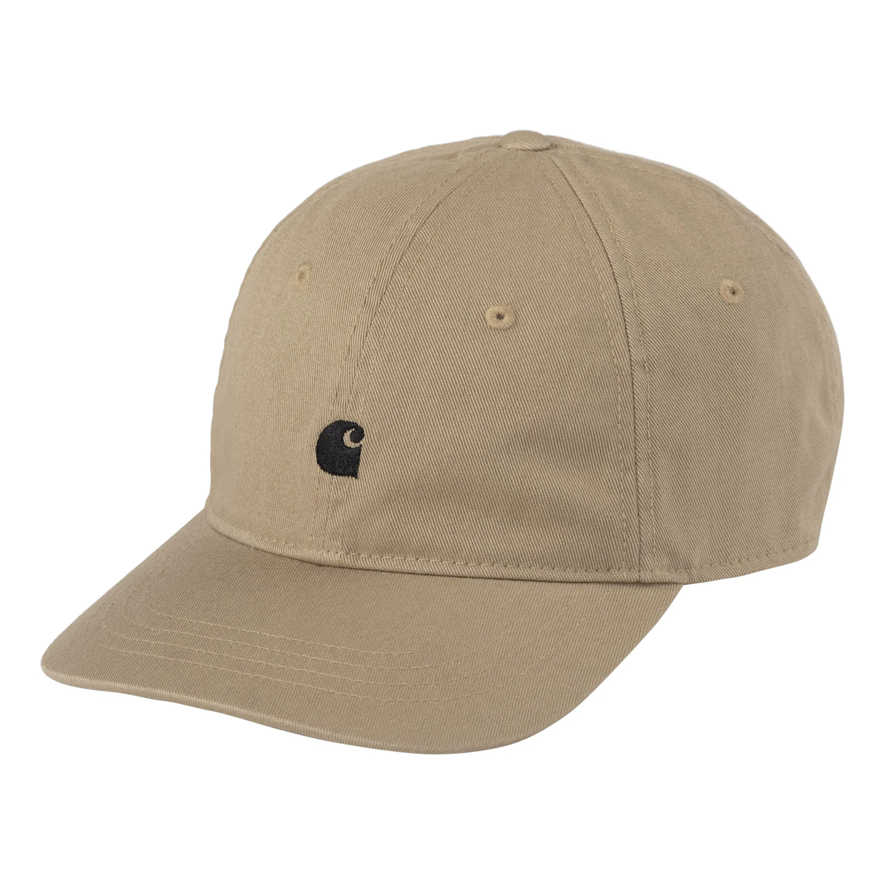 Carhartt WIP Madison Logo Cap - Leather / Black | Baseball