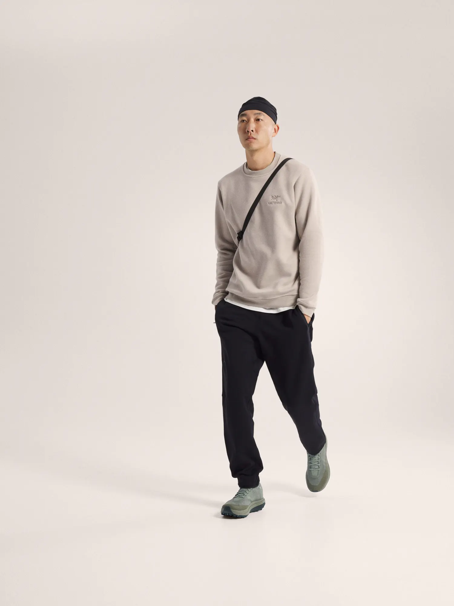 Arc'teryx Emblem Fleece Crew - Rune | Crewneck Sweatshirts | Huckberry