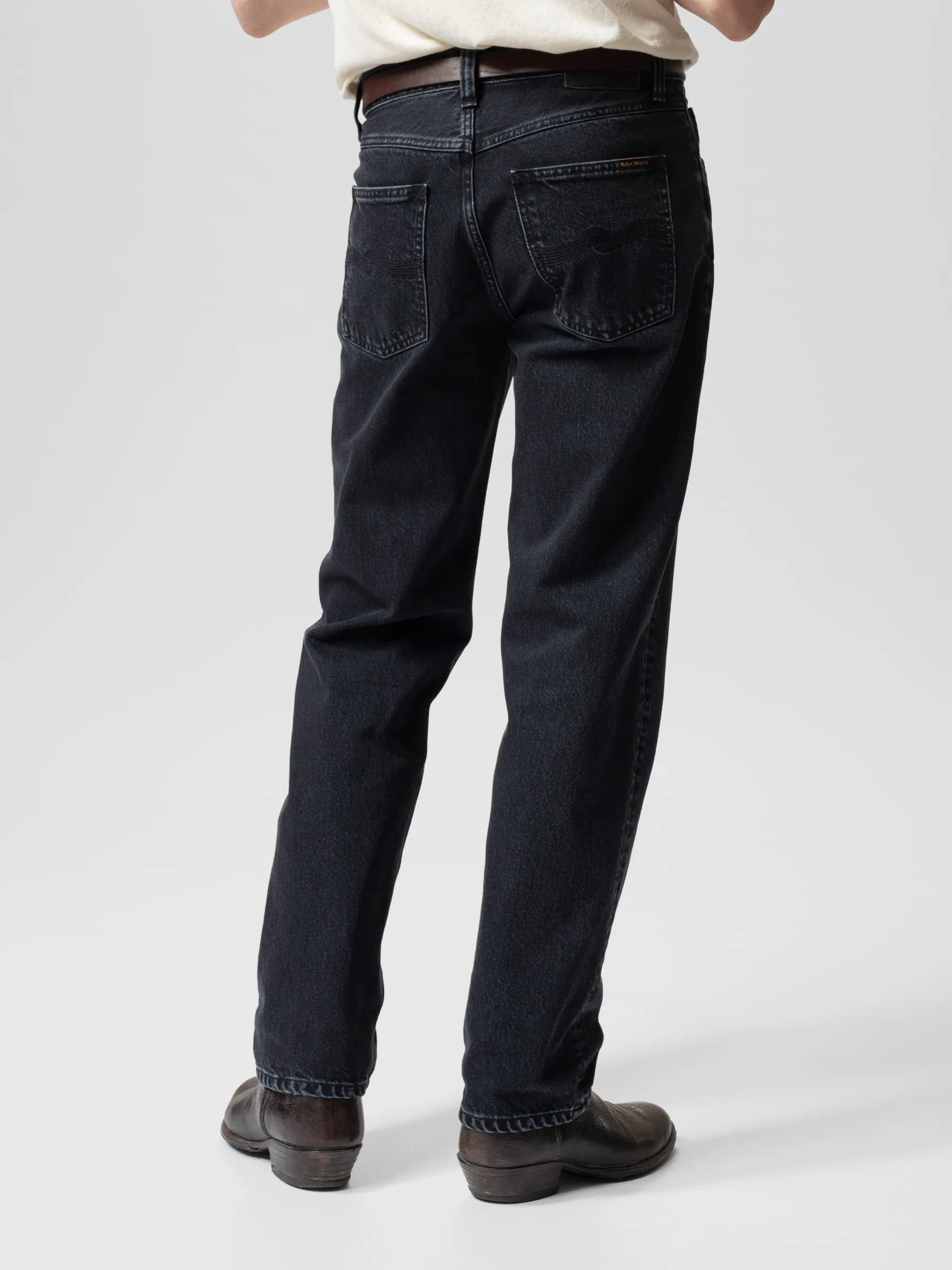 Nudie Jeans Rad Rufus Denim - Black Vintage | Rigid | Huckberry