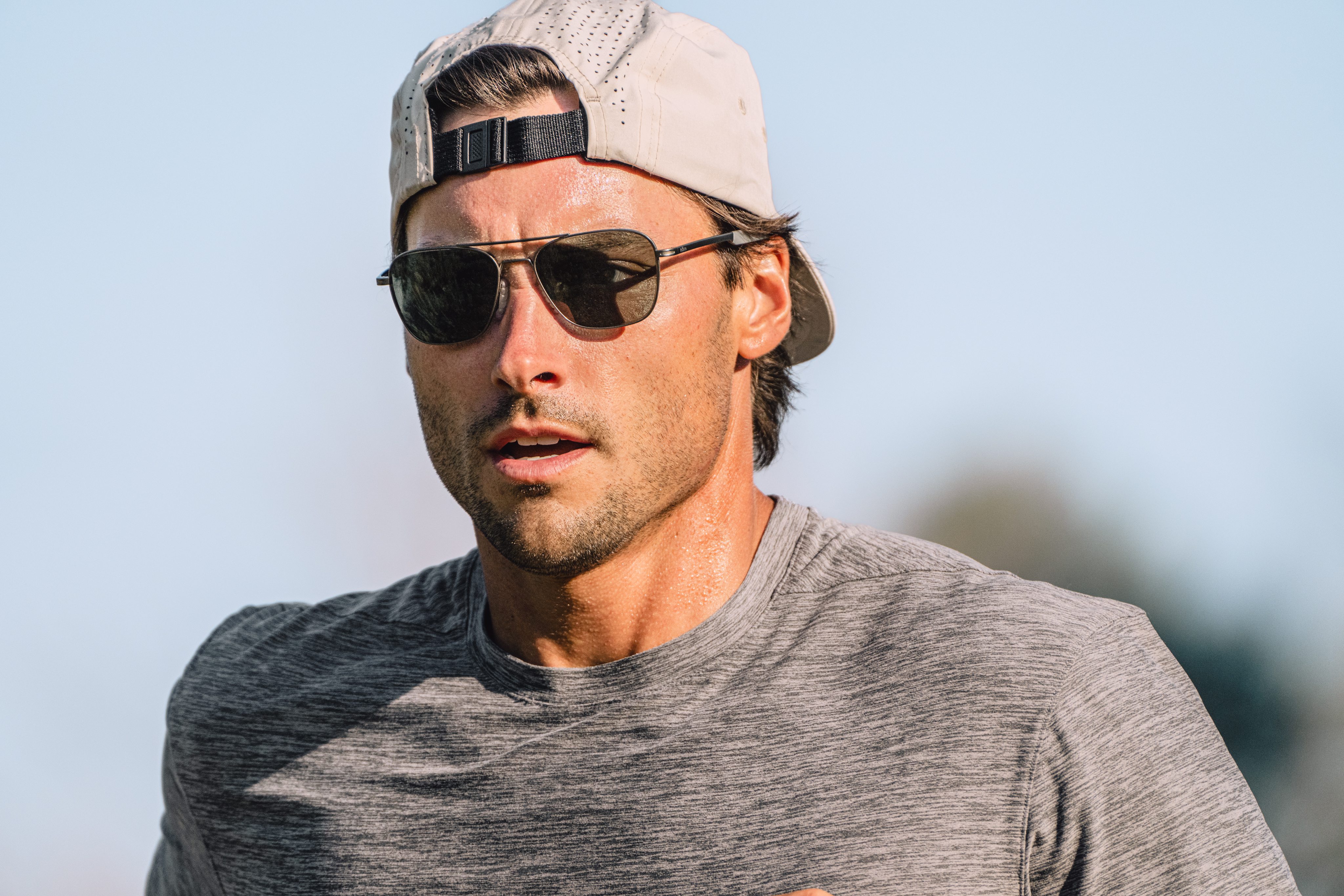 Roka Falcon Titanium Sunglasses - Gunmetal/Ranger (Polarized