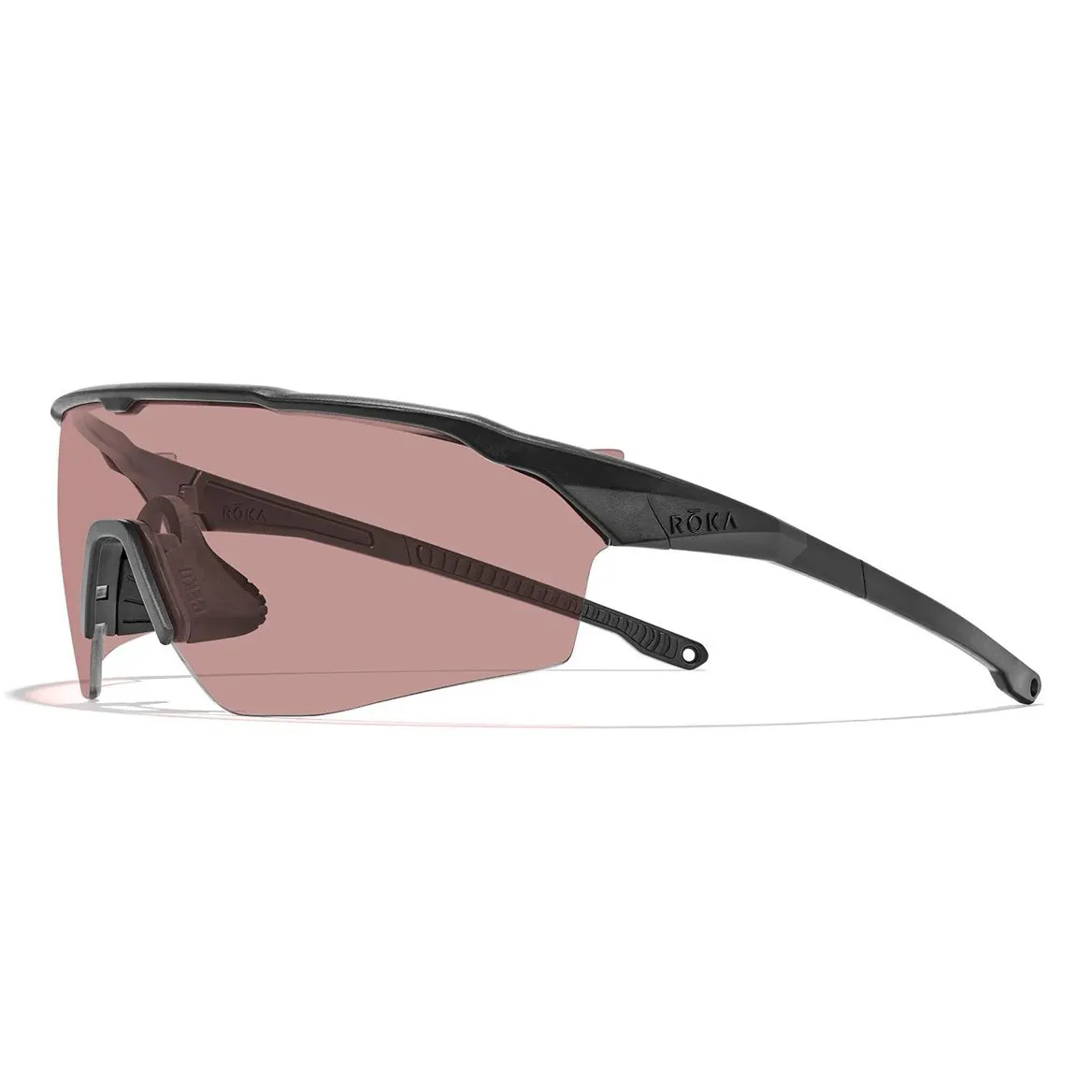 Roka SR-1X Protective Glasses - Matte Black/HC Plasma 40 Lens