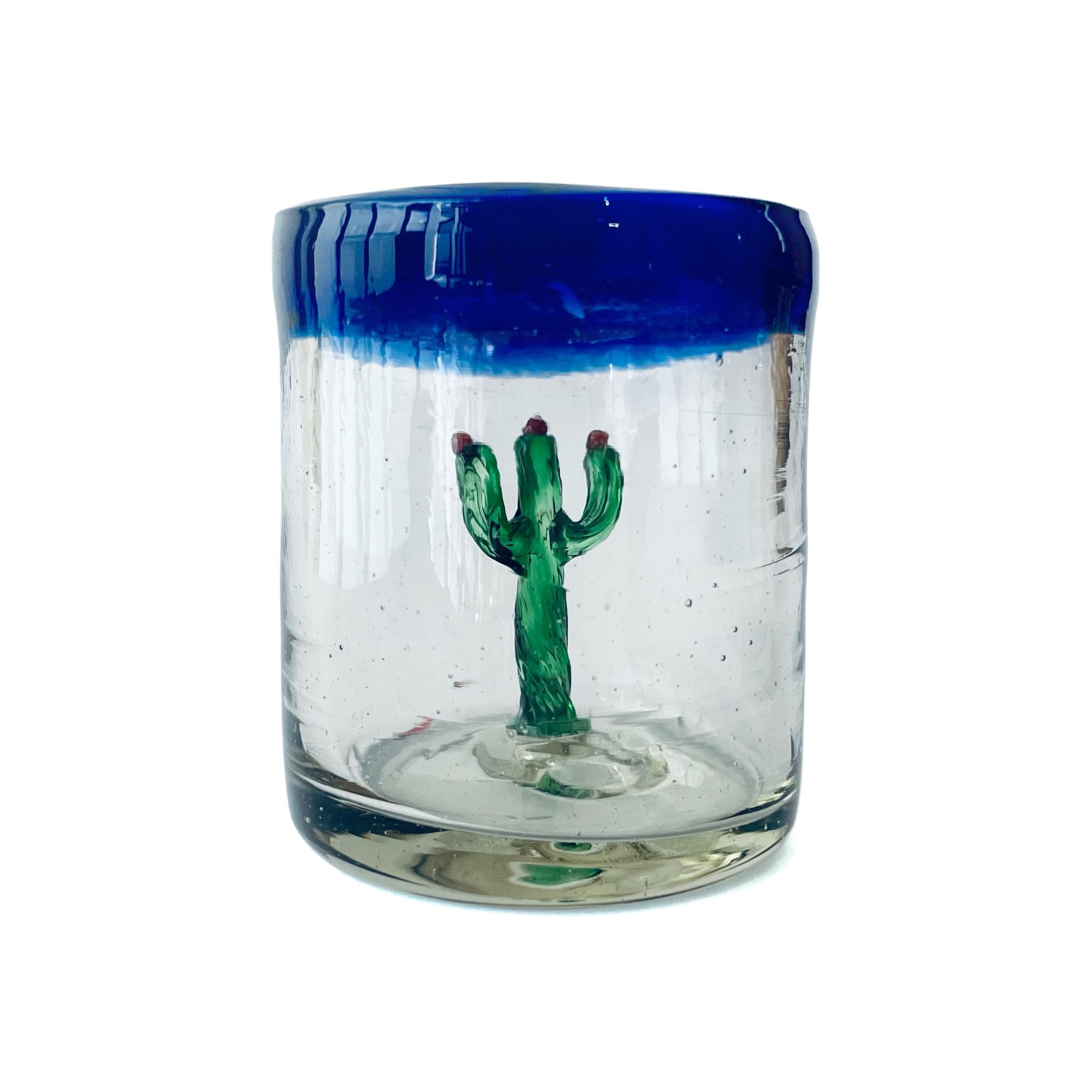 Hand Blown Cactus Shot Glasses - Thumbnail 5