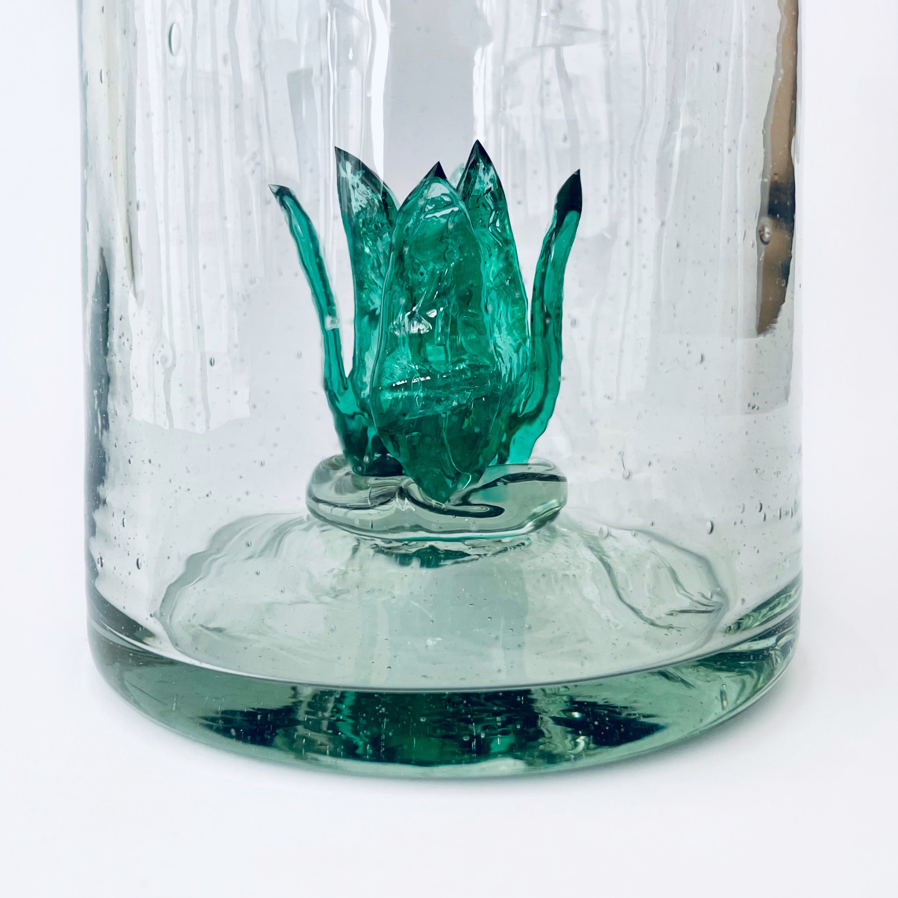 Hand Blown Agave Decanter - Thumbnail 4