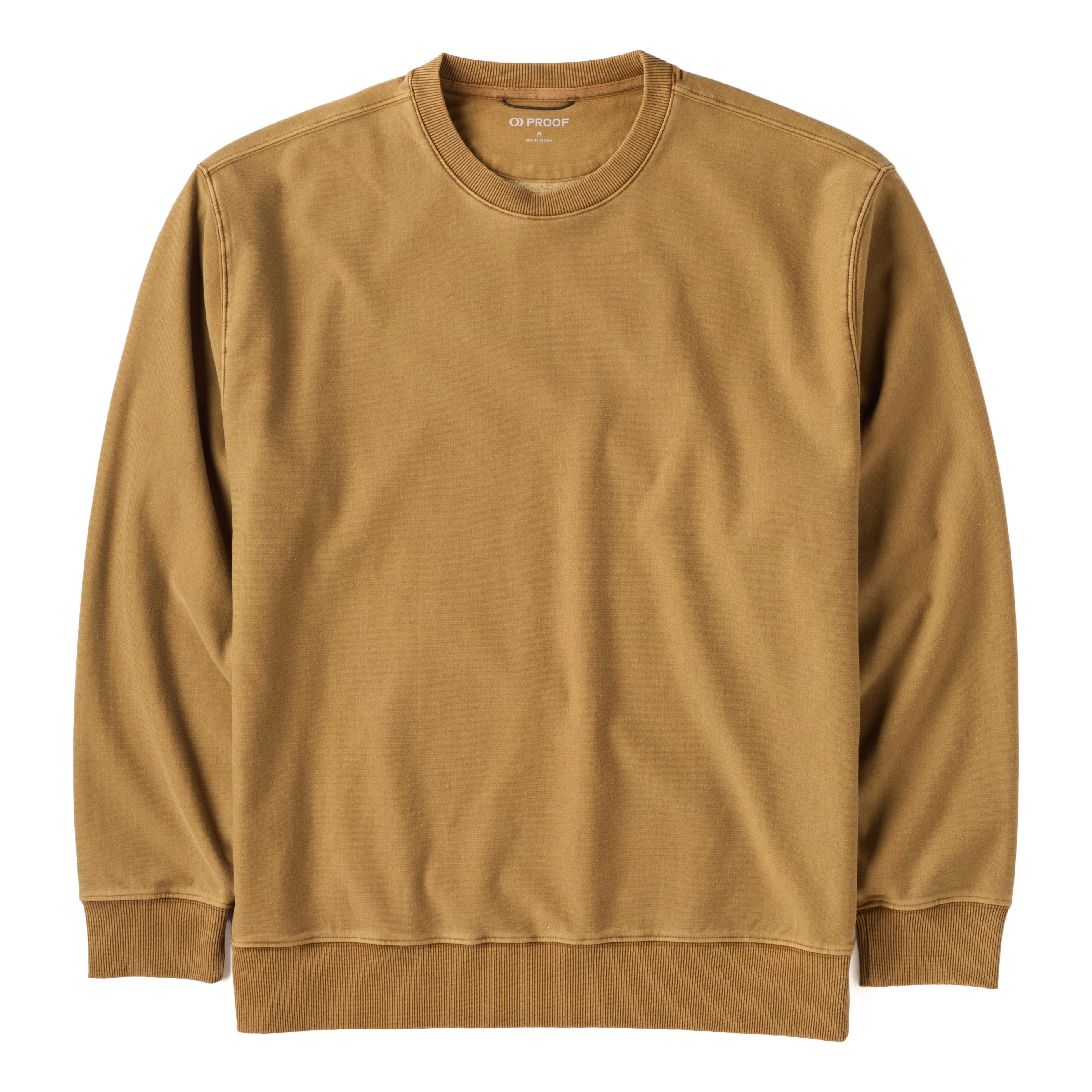 Peate Sweat shirt スウェット Proof PatinaTech Crewneck Sweatshirt - Cedar | Crewneck