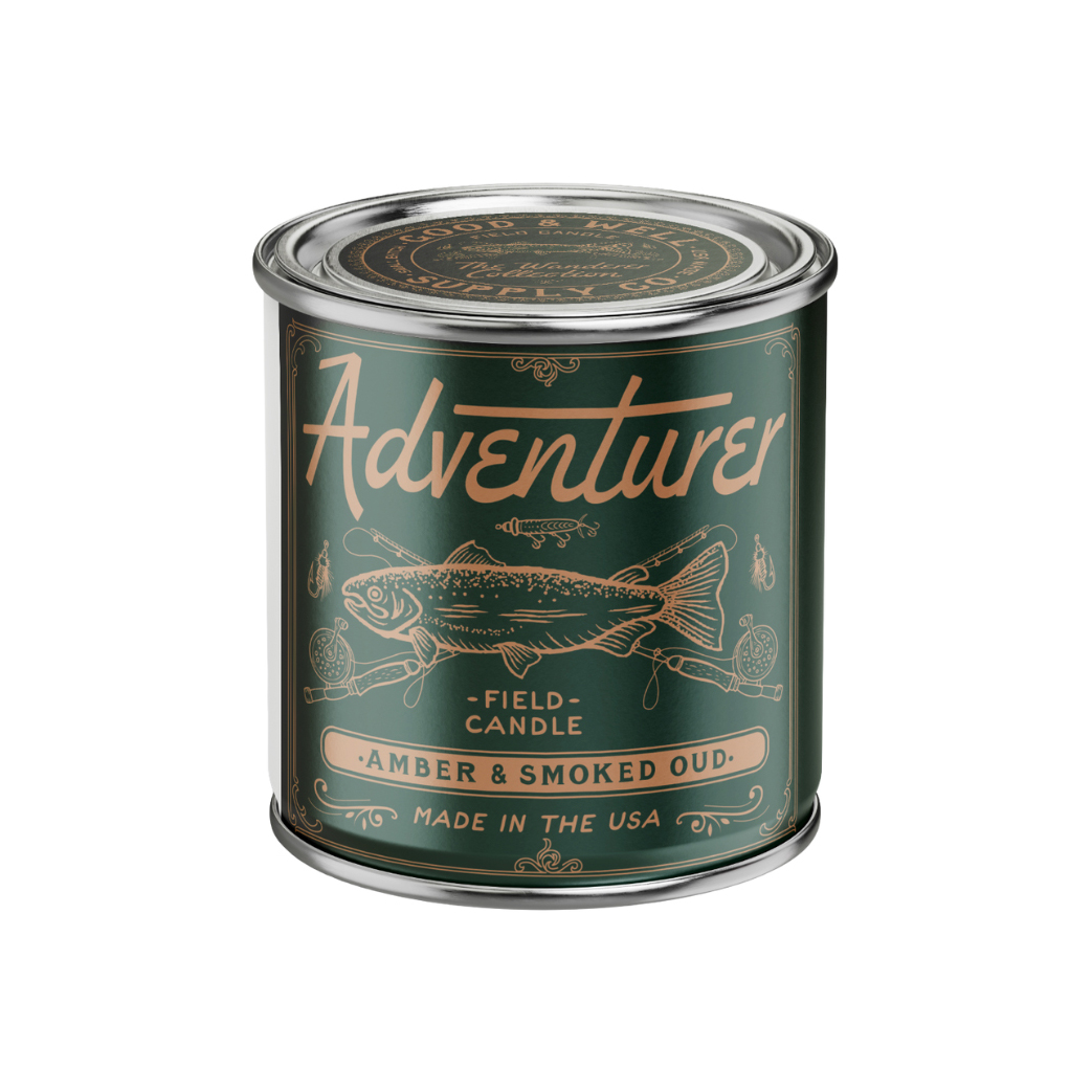 Good & Well Supply Co. Adventurer Field Candle 1/2 Pint