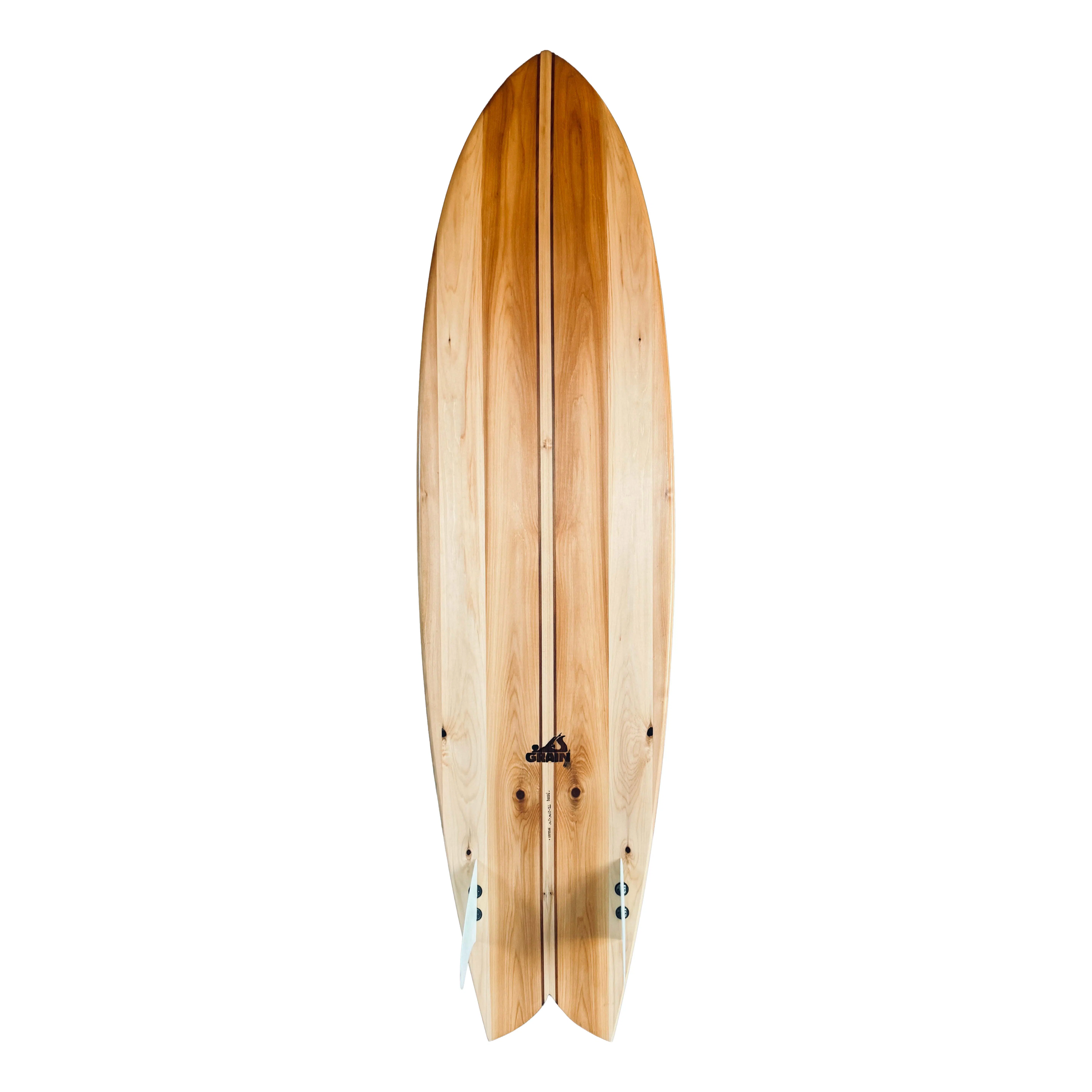 Grain Surfboards Build Your Own Shearwater Surfboard 7'2” - Wood