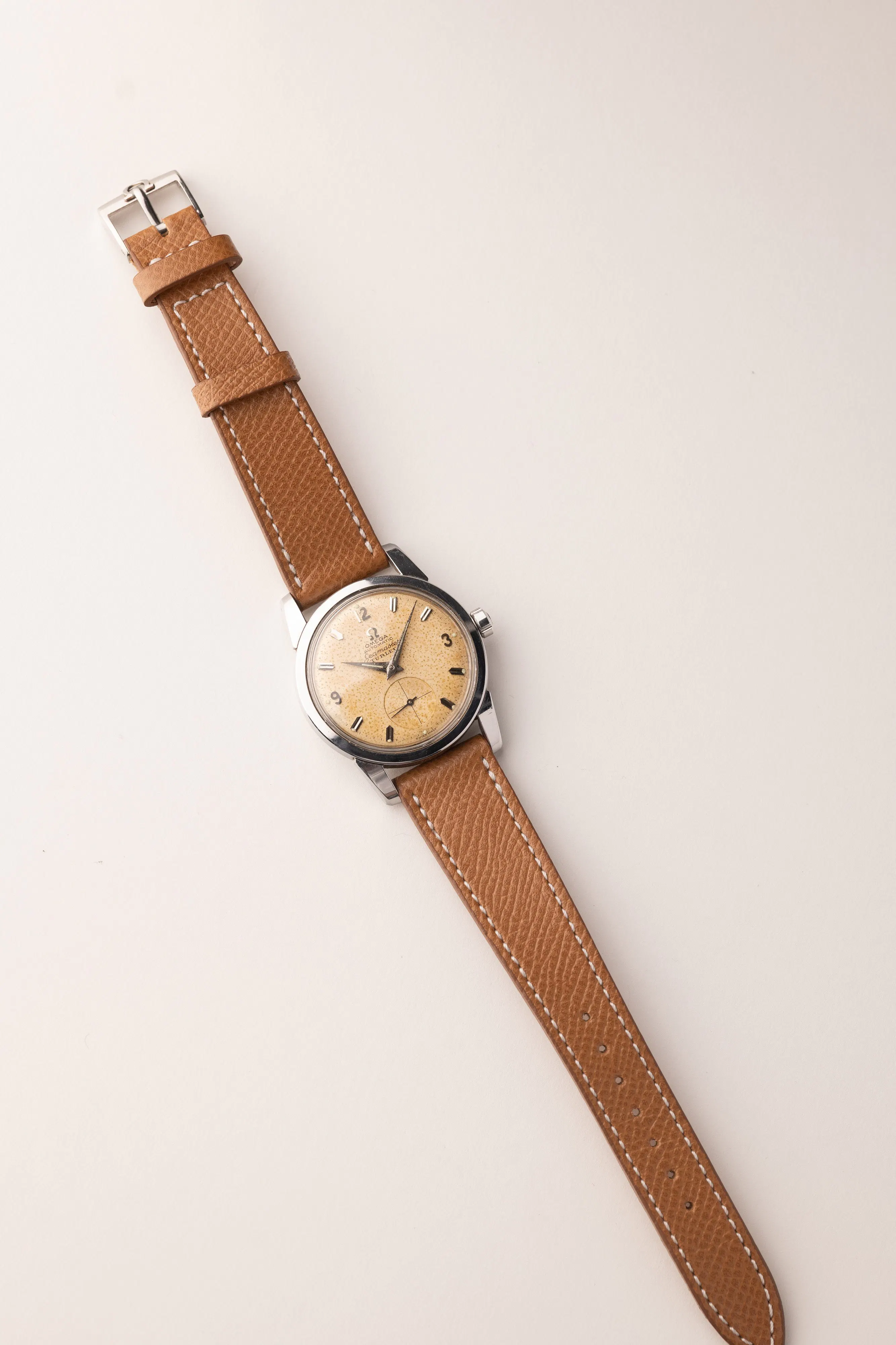 Grey and Patina Omega Seamaster Tropical - Turler Double Name