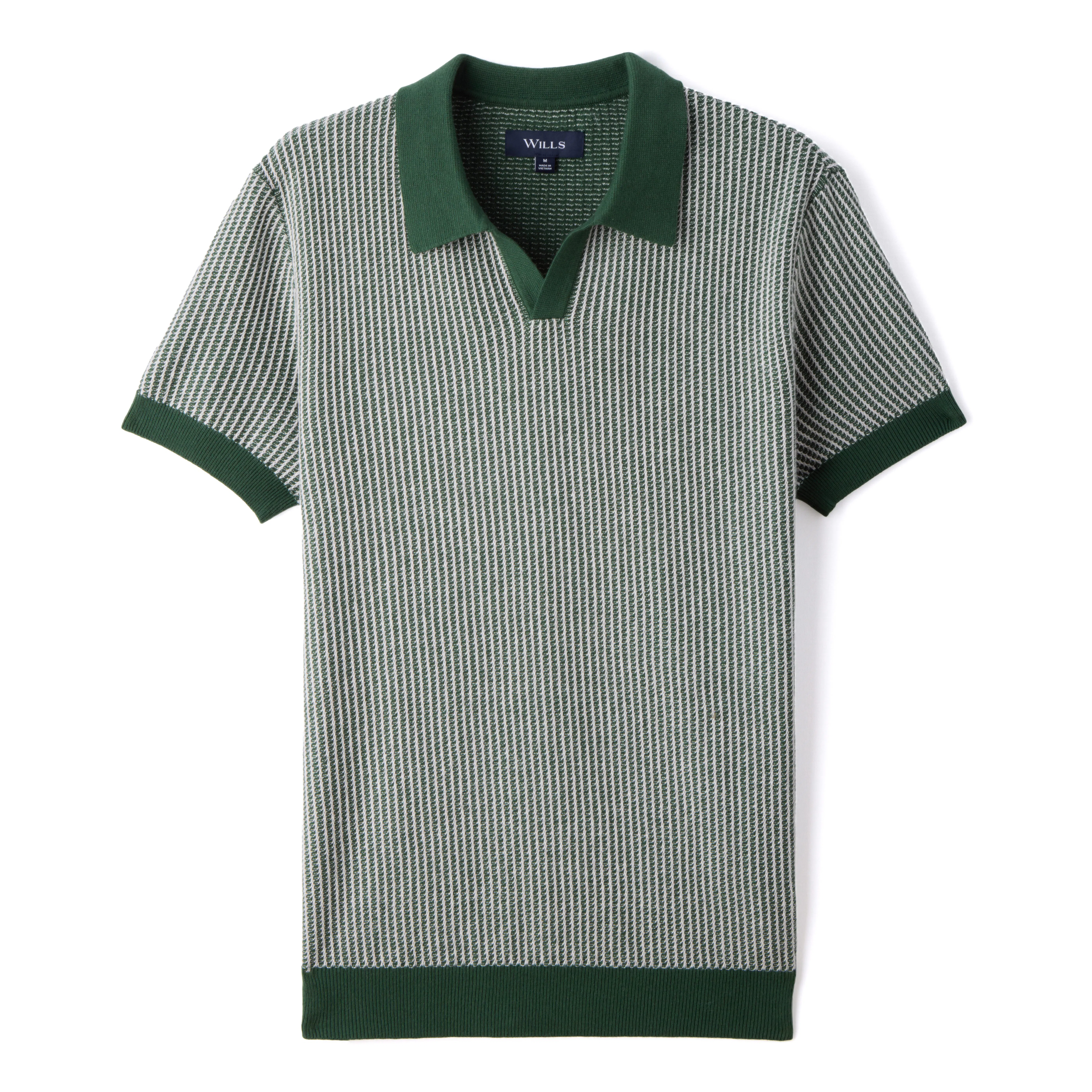 Wills Cotton Cashmere Goleta Polo - Sycamore | Sweater Polos