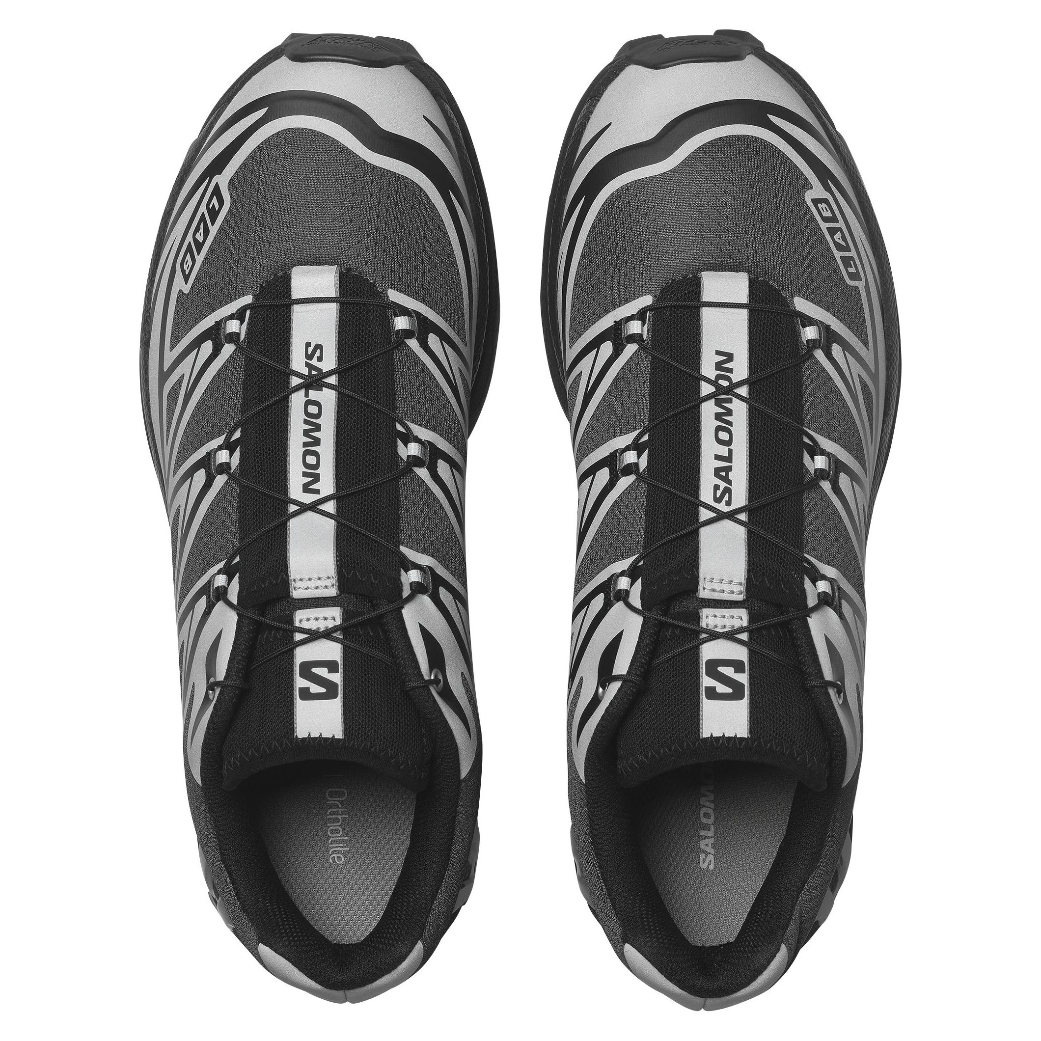 ハノン Salomon XT-6 Nocturne Vision - Black/Black/Silver | Trail Sneakers