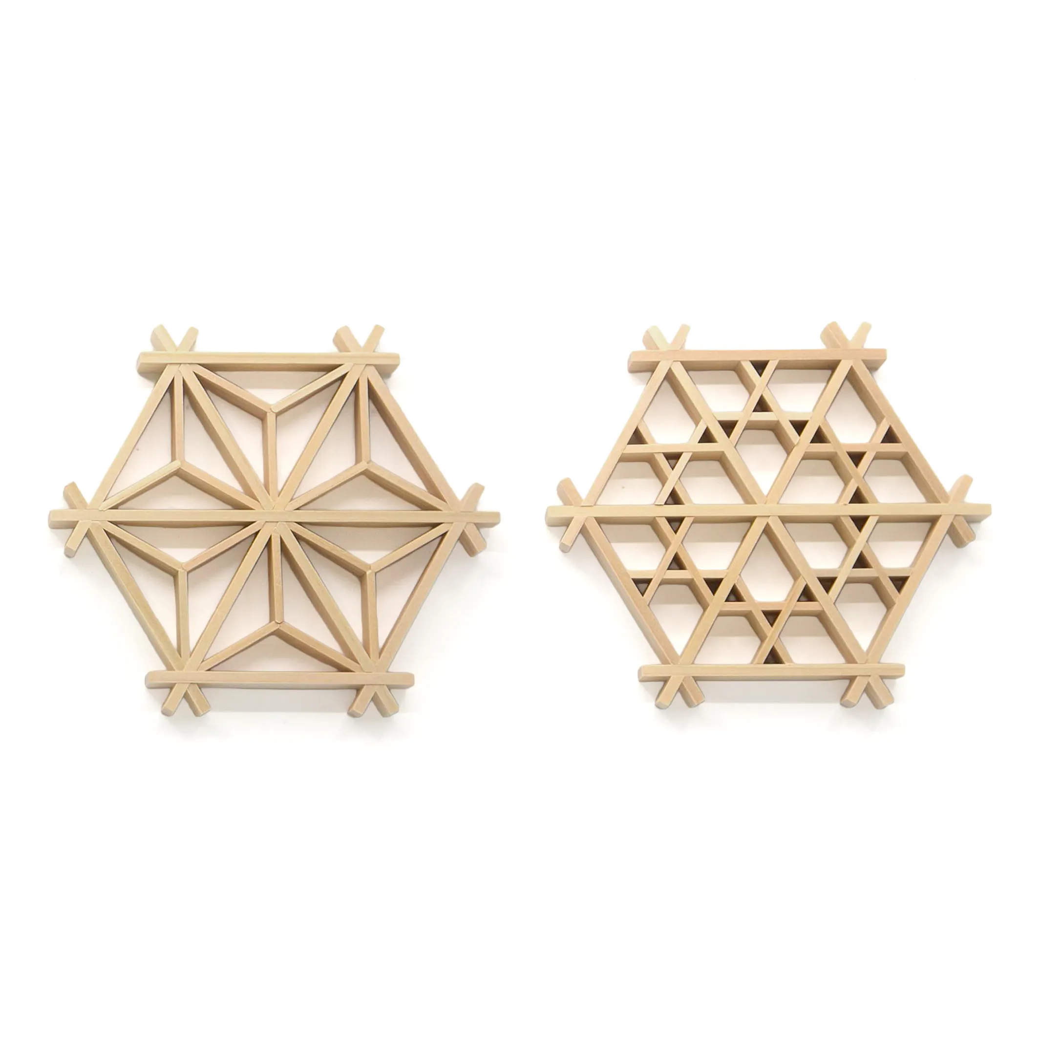 POJ Studio Build Your Own Coaster Kit - Natural | Art & Decor