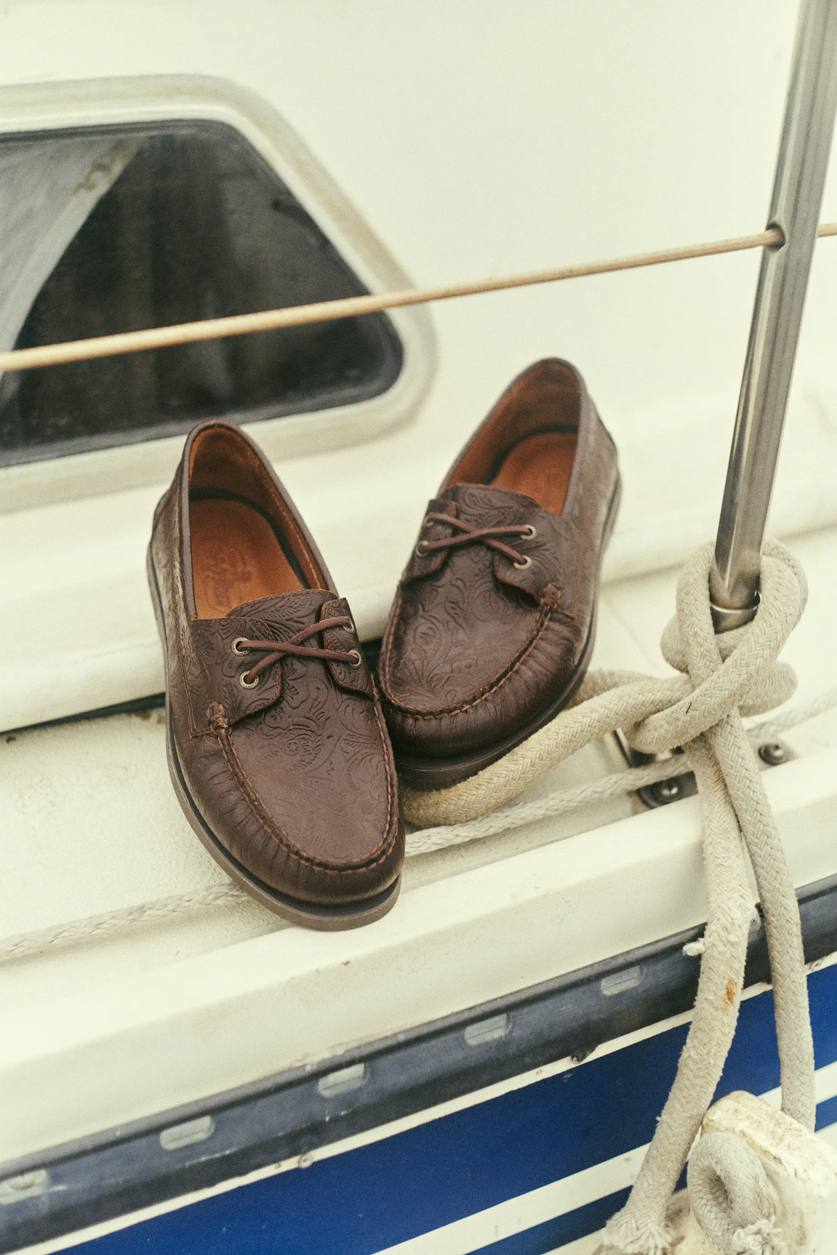 Sperry One Of These Days x Sperry Lou Boat Shoe - Chocolate 
