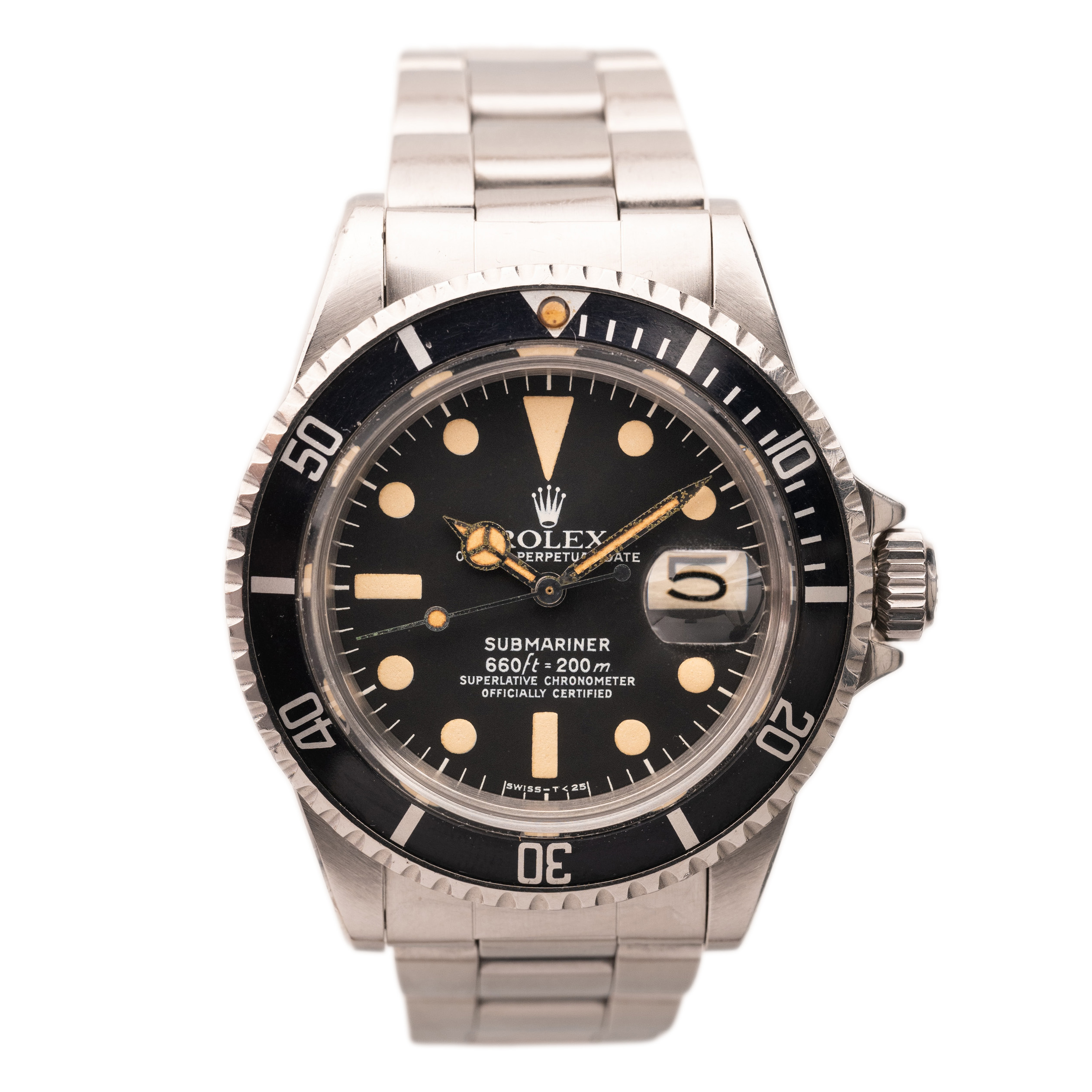 yuk314　オーダー Grey and Patina Rolex 1680 MK1 Submariner - Stainless Steel