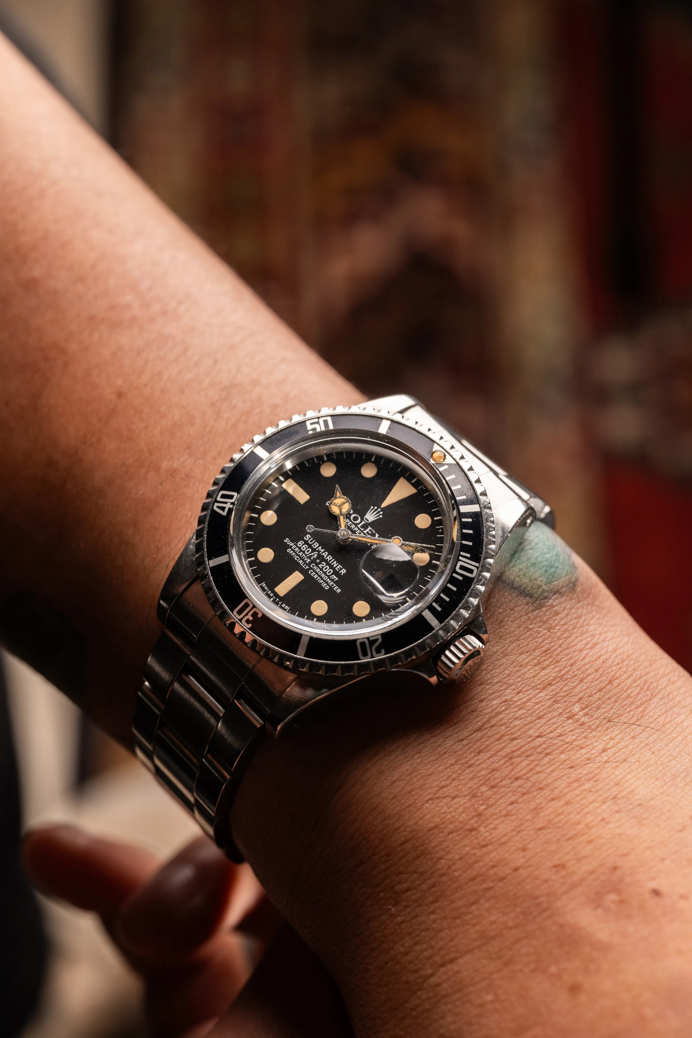 ゴロノリ Rolex Submariner Date 116618LN Yellow Gold Black Dial (2015