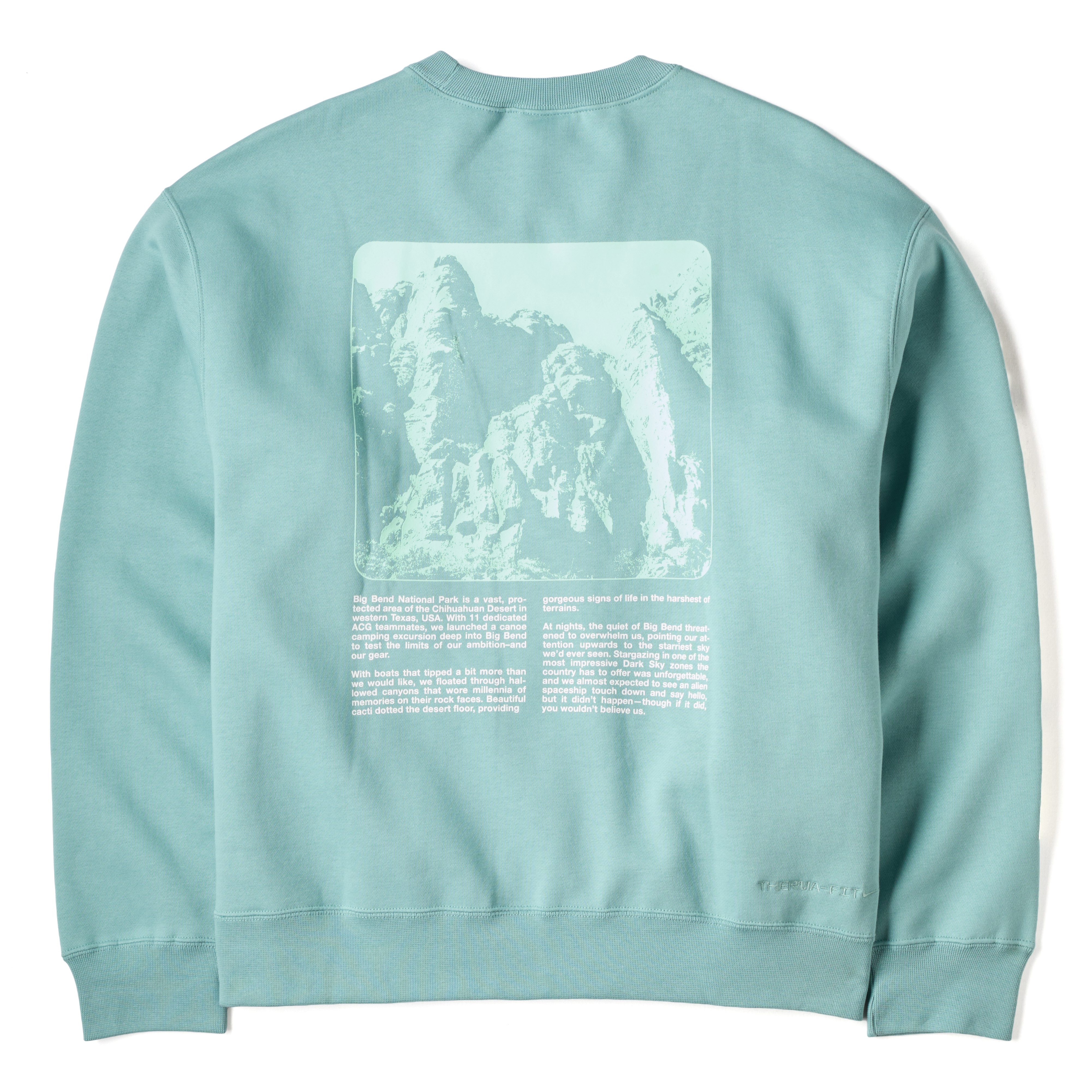 nike acg fleece crew sweatshirt