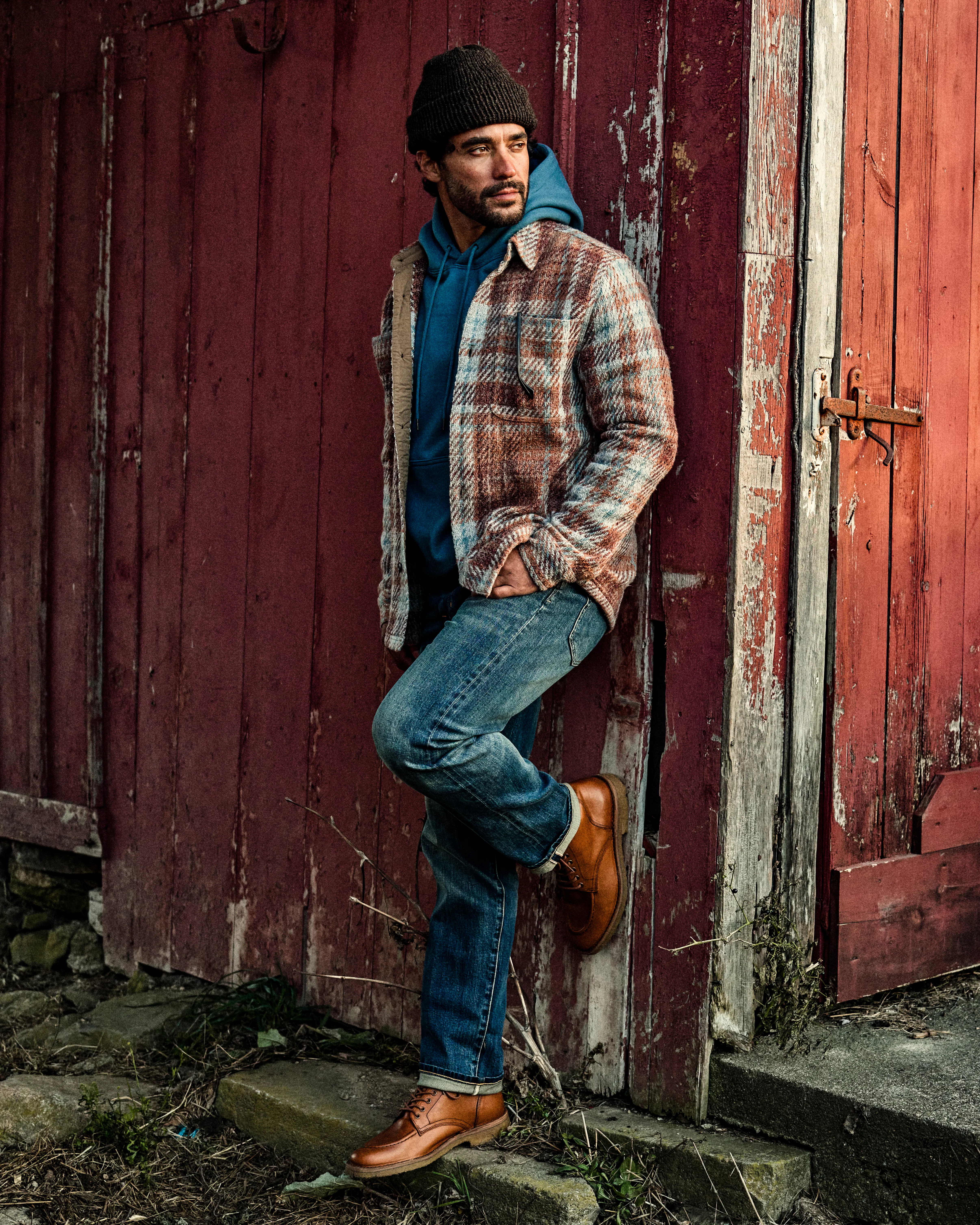 Flint and Tinder Stretch Selvedge Denim - HB Straight - Heavy