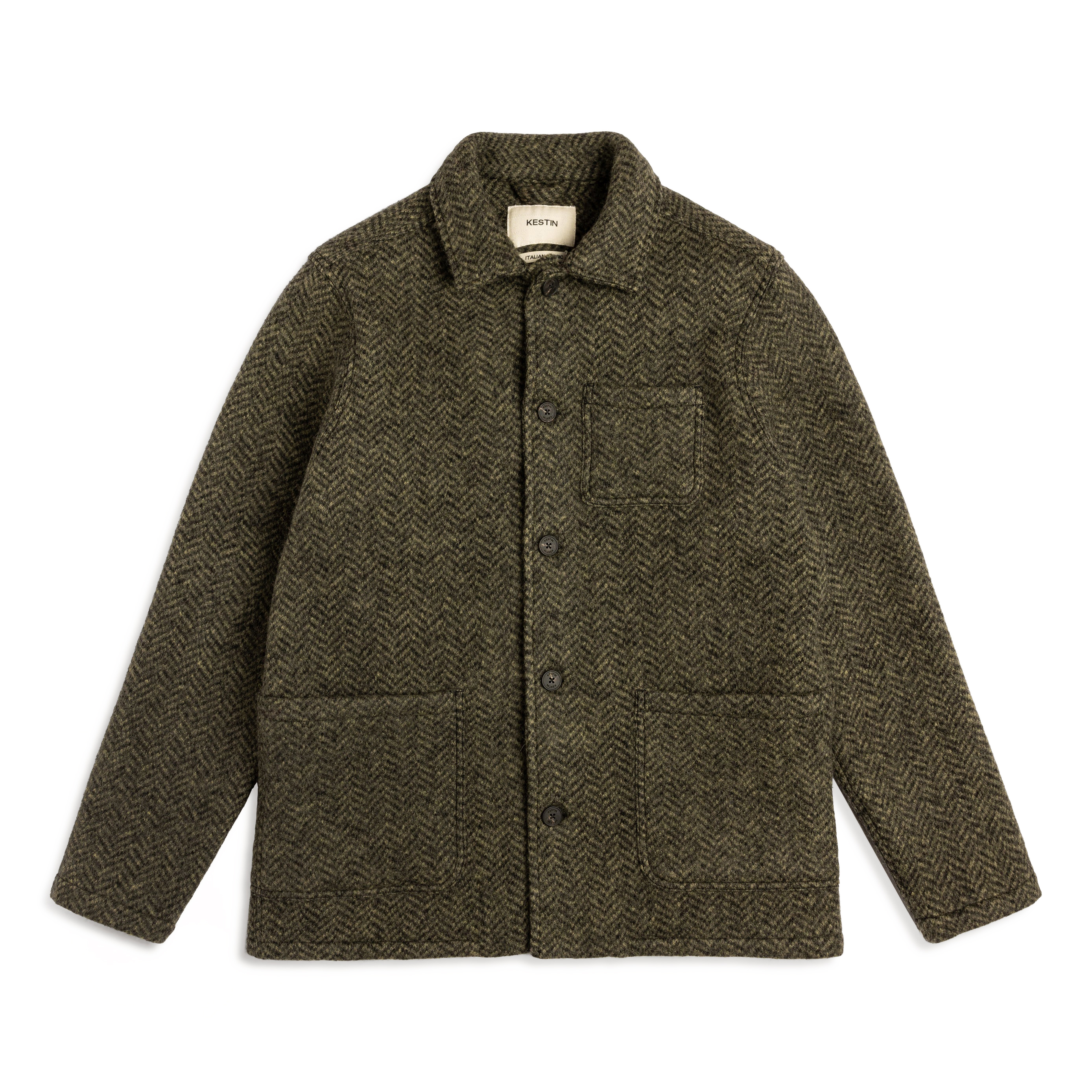 ジャケット・アウター archive MITSUMINE Wool Harrinton Jacket archive MITSUMINE Wool Harrinton Jacket ATON Wool-Twill Harrington