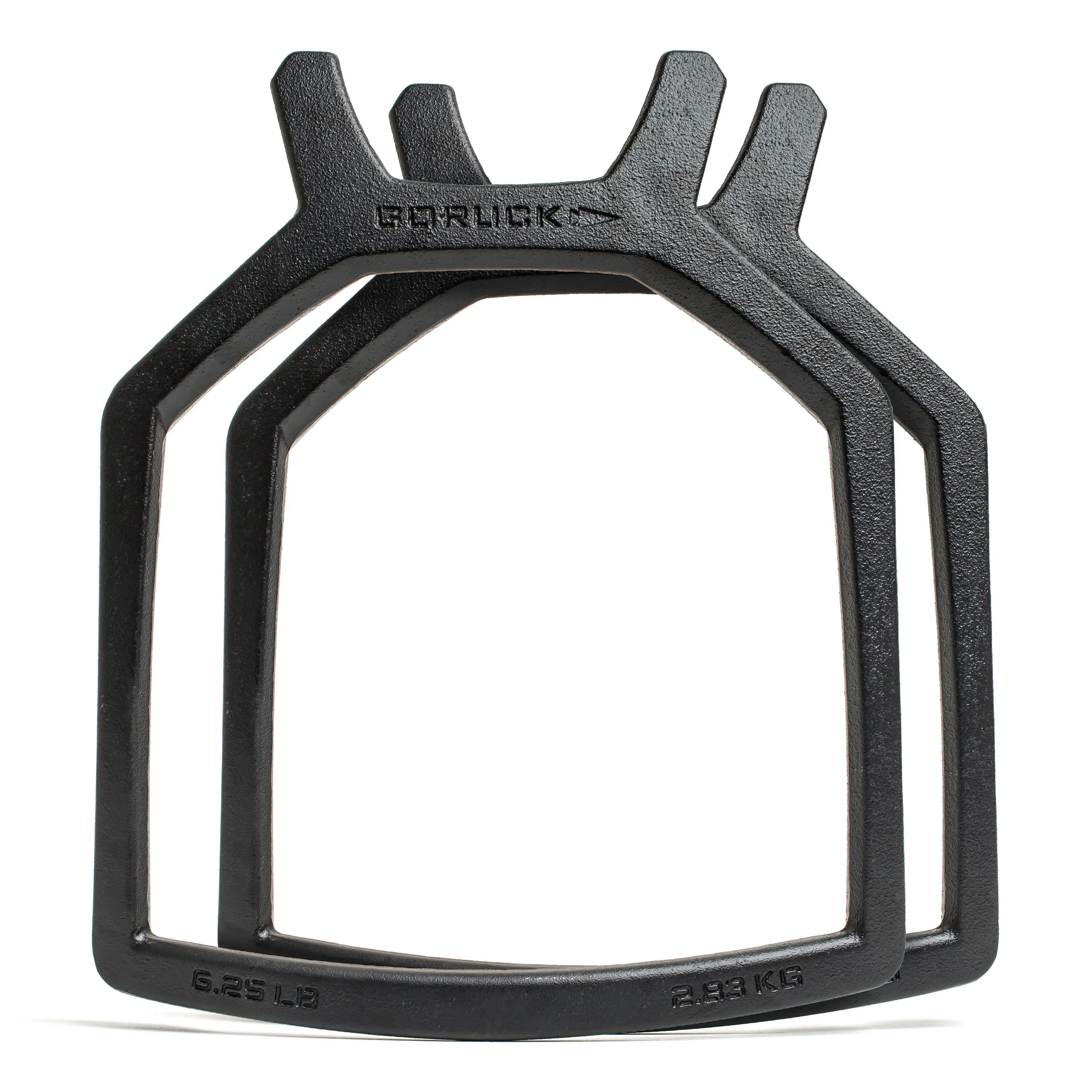 GORUCK Curved Ruck Plates 6.25 lbs - Set of 2 - Black | Equipment