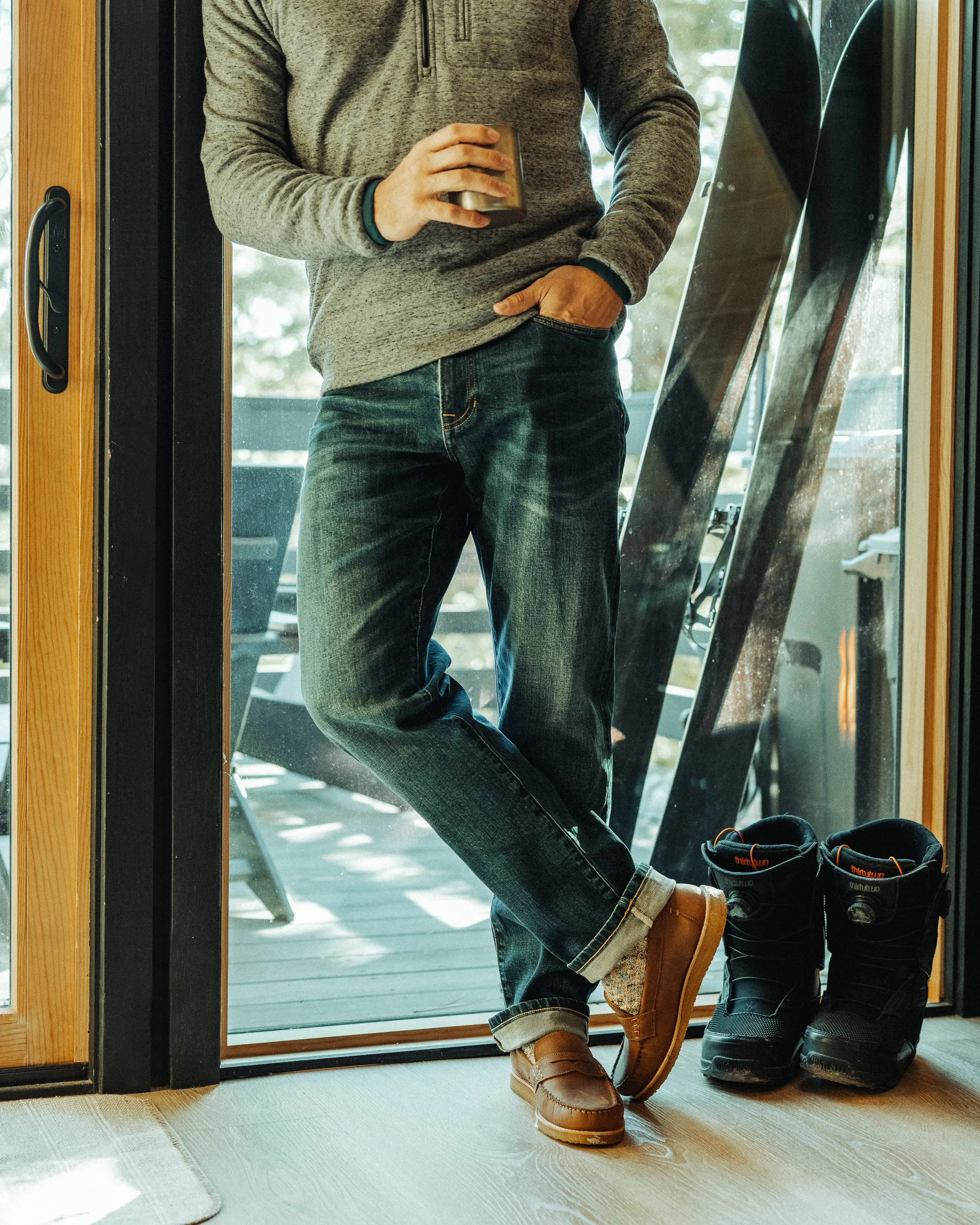 Flint and Tinder Stretch Selvedge Denim - HB Athletic Straight
