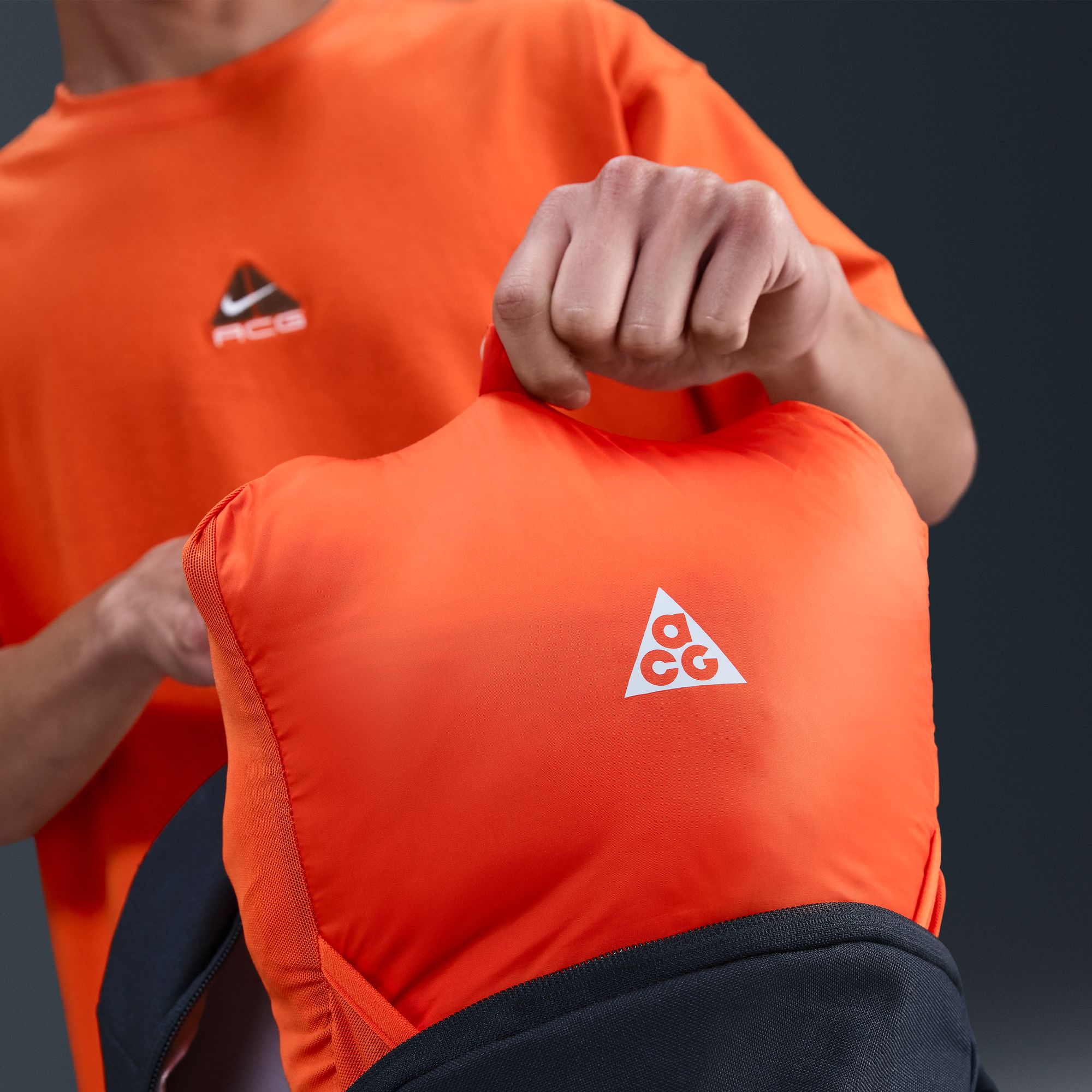 Nike Acg Lava Flow Jacket - Safety Orange | Winter Jackets | Huckberry