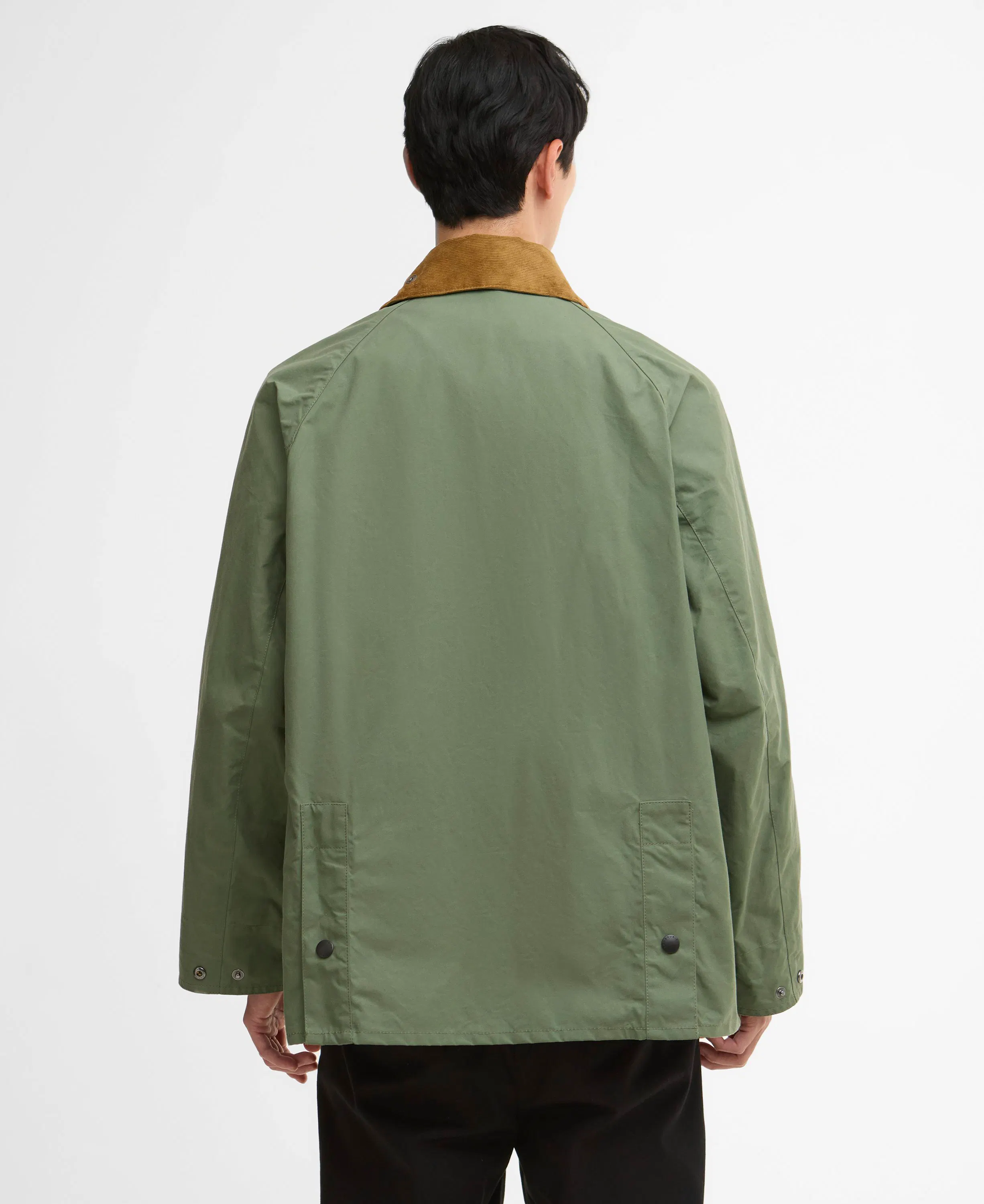 Barbour Bedale Cotton Jacket - Winter Moss | Chore Coats | Huckberry