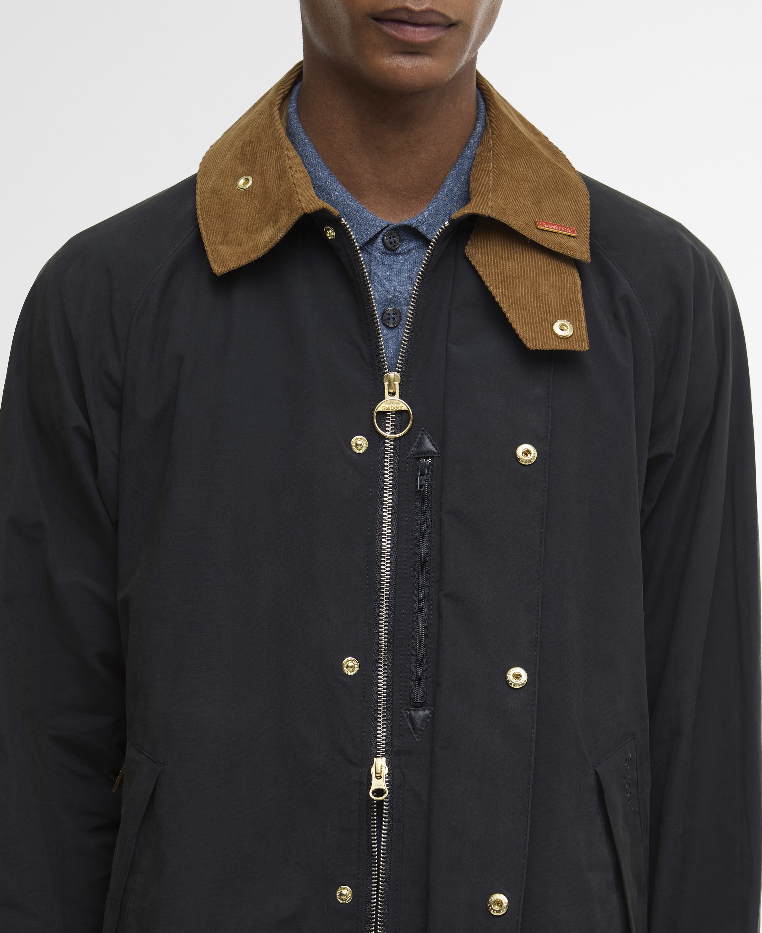 Barbour Transport Casual Jacket - Dark Navy | Winter Jackets