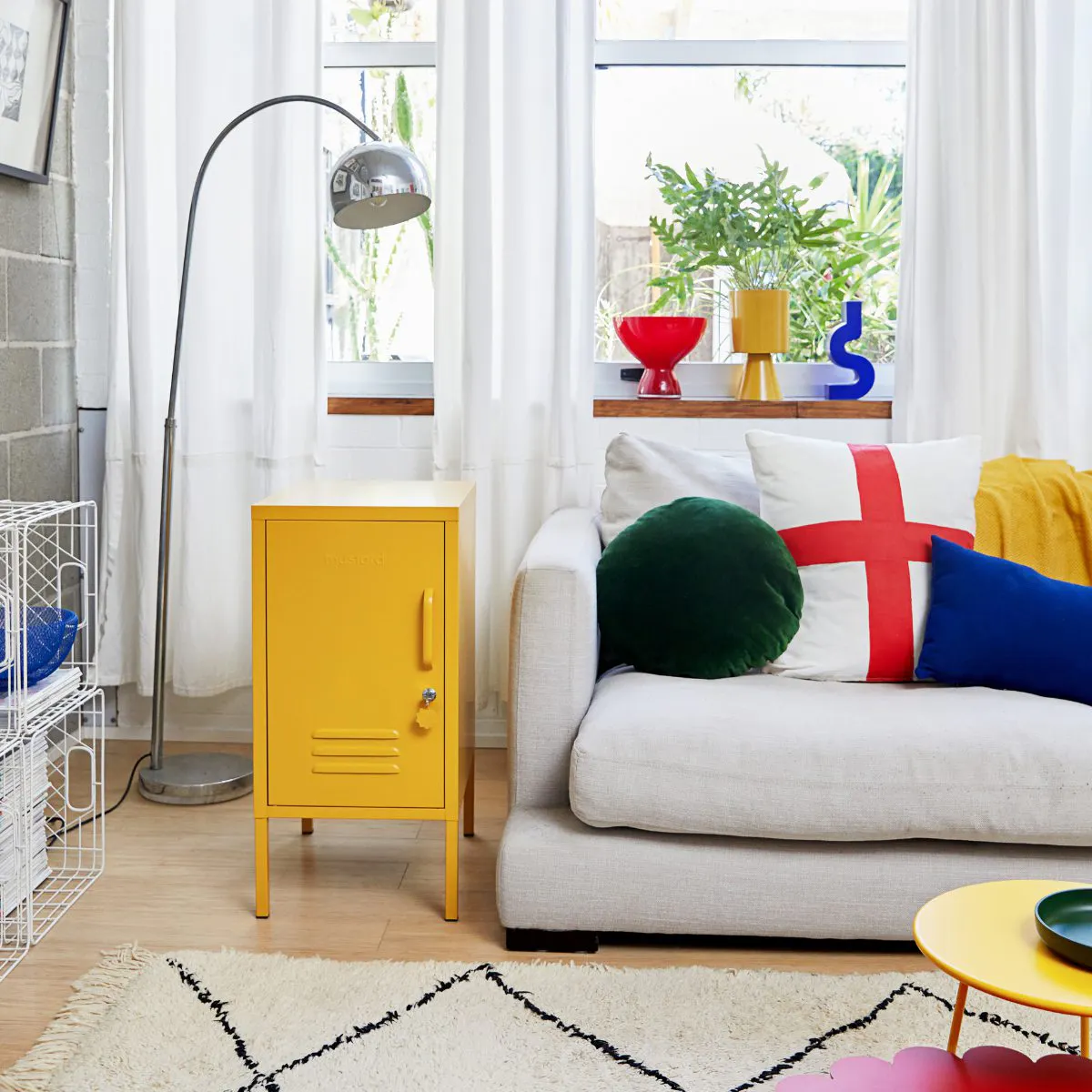 Mustard Made The Shorty Locker - Mustard | Art & Decor | Huckberry