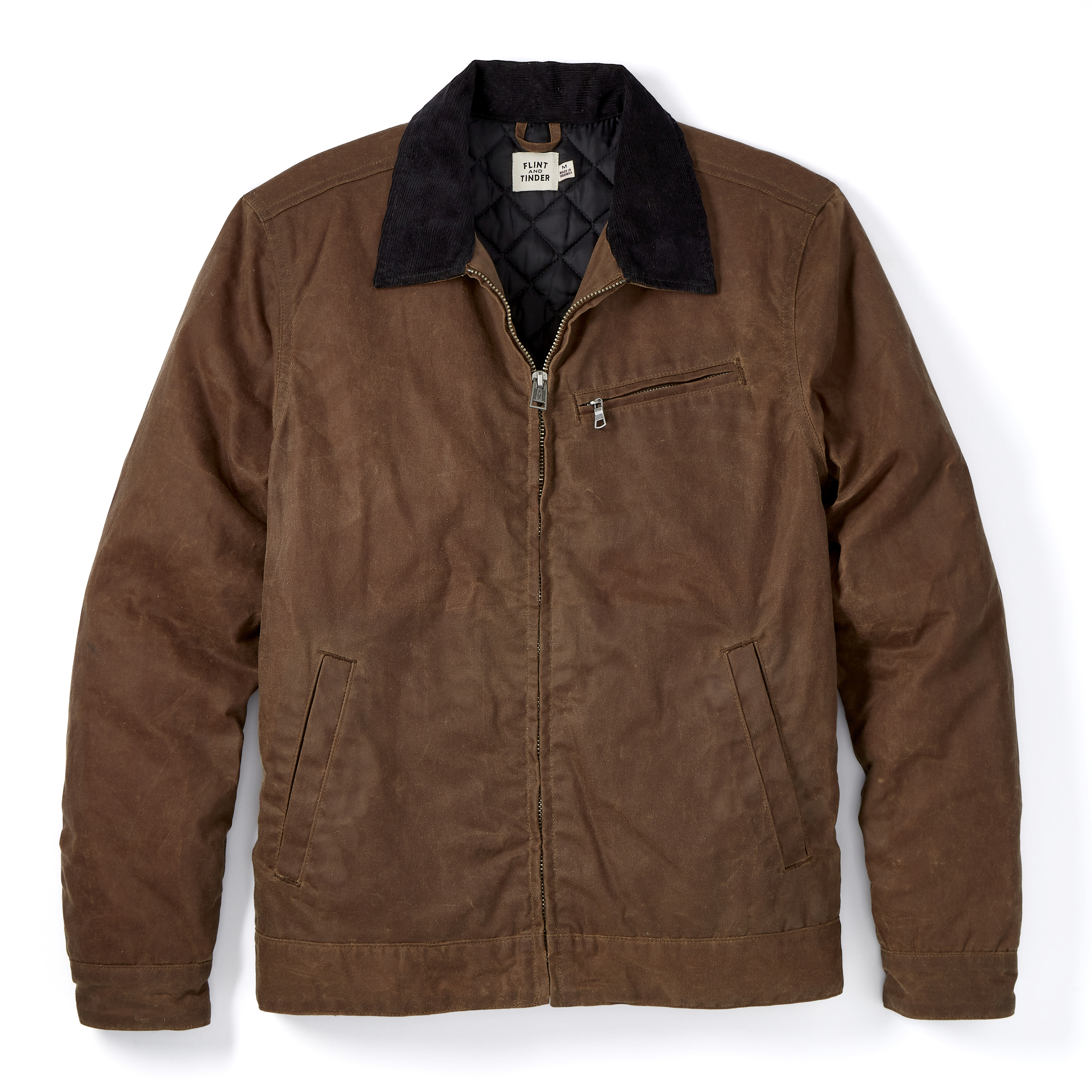 Flint and Tinder Waxed Mill Jacket - Havana | Waxed Jackets