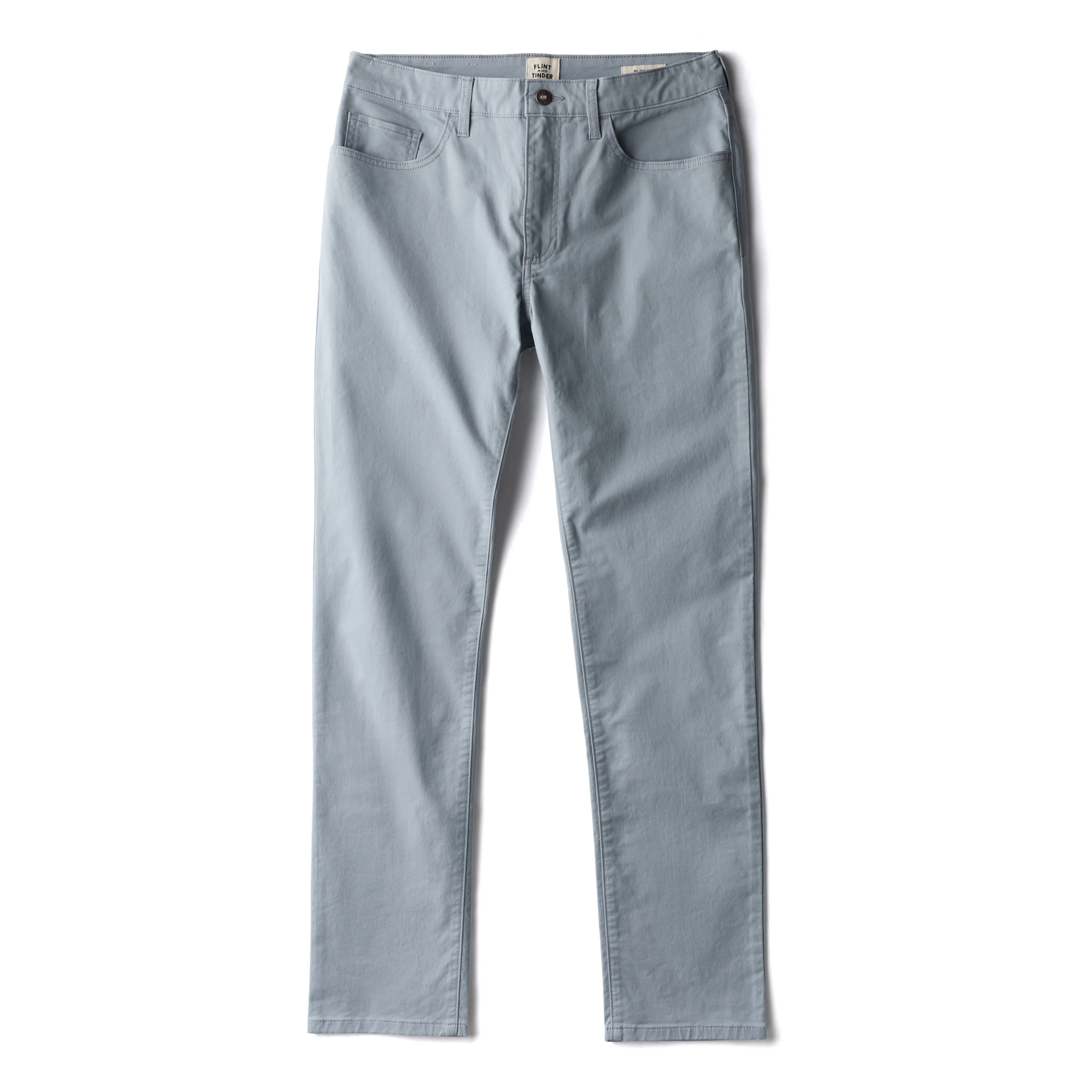 Flint and Tinder Stretch Selvedge Denim - HB Slim - Light Wash