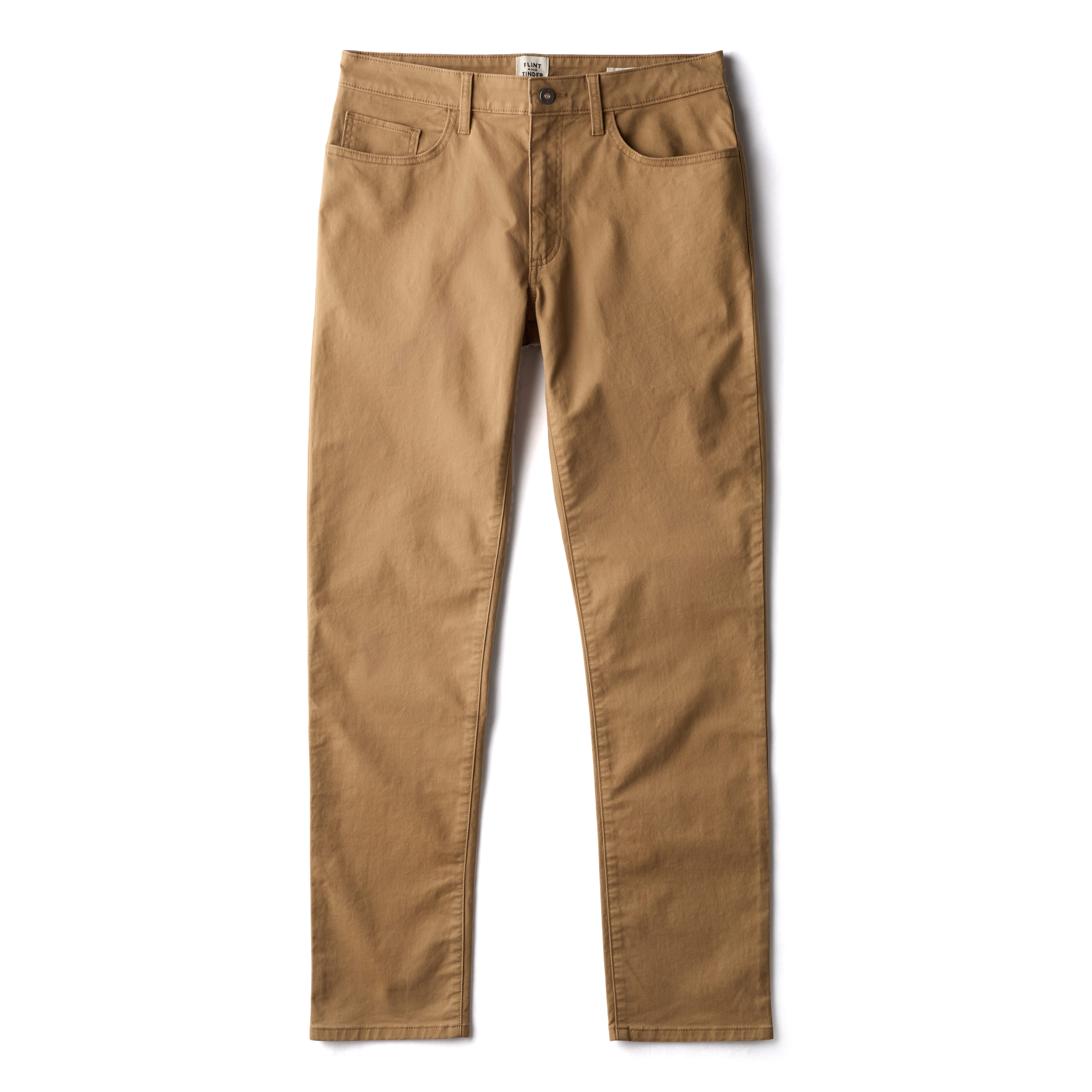 Flint and Tinder 365 Chino Pant - HB Straight - Khaki | Chino
