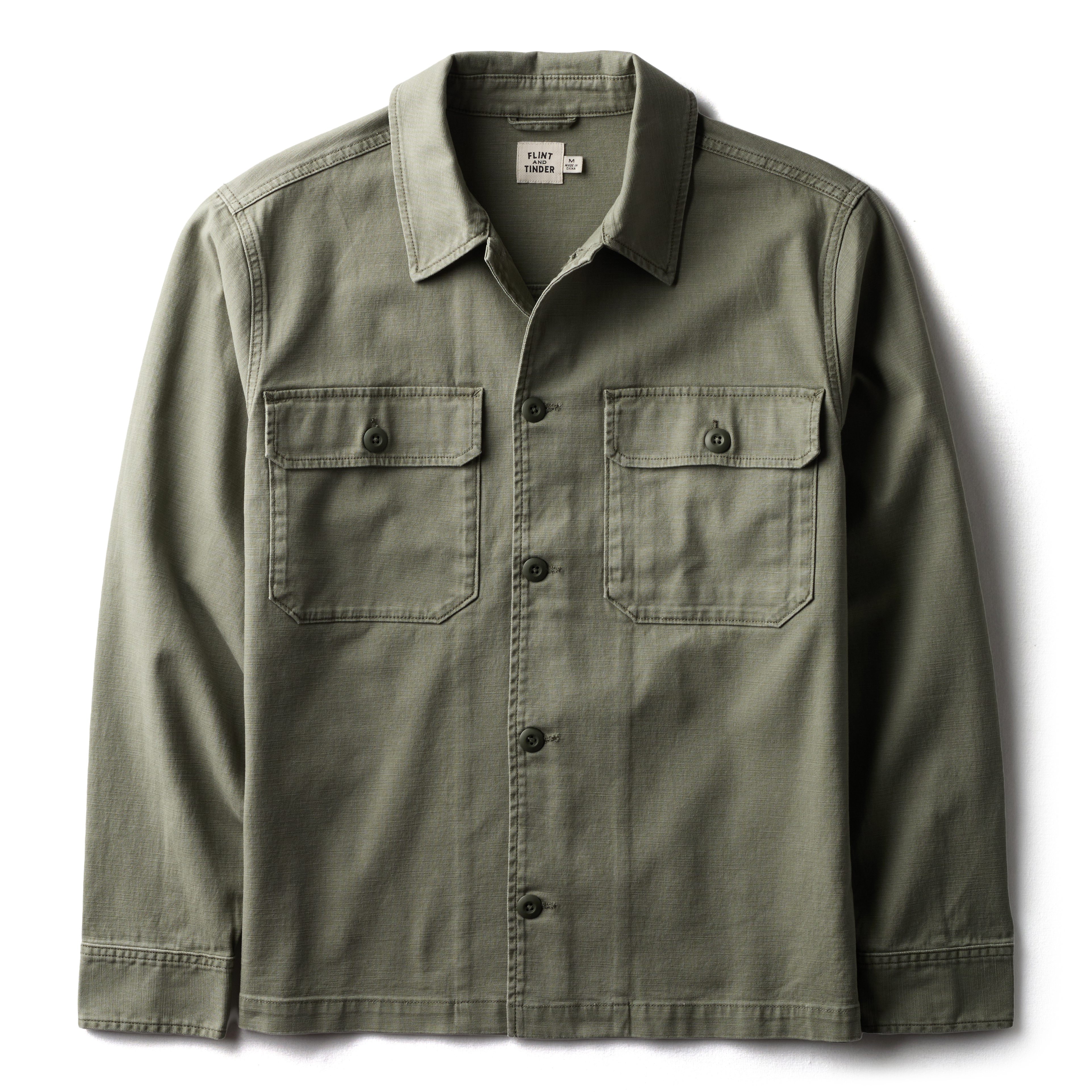 Reverse Sateen Fatigue Shirt