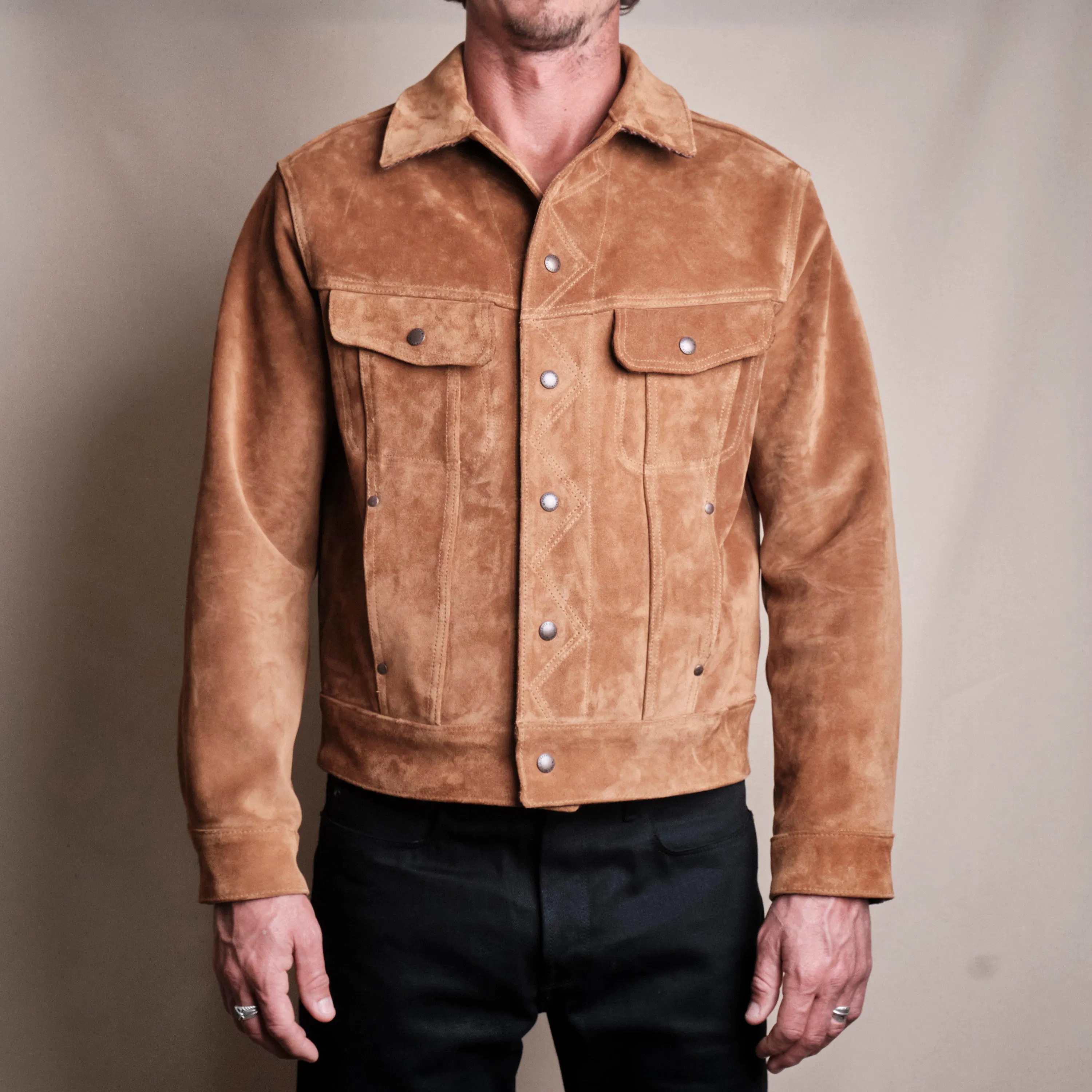 tobacco leather jacket Freenote Cloth High Low Leather Jacket - Tobacco | Leather Jackets