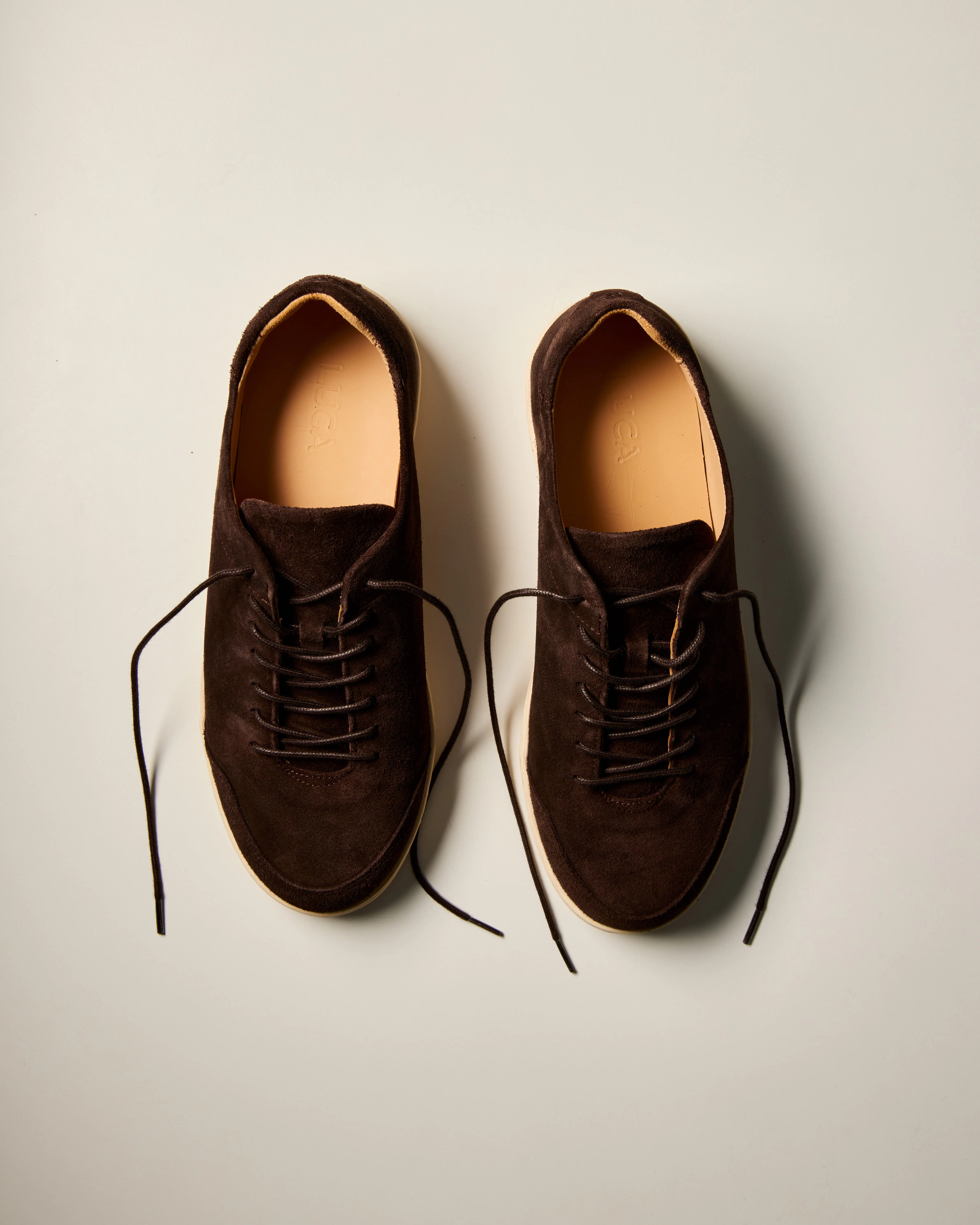 LUCA Terra Low Sneaker - Chocolate Suede | Casual Sneakers | Huckberry