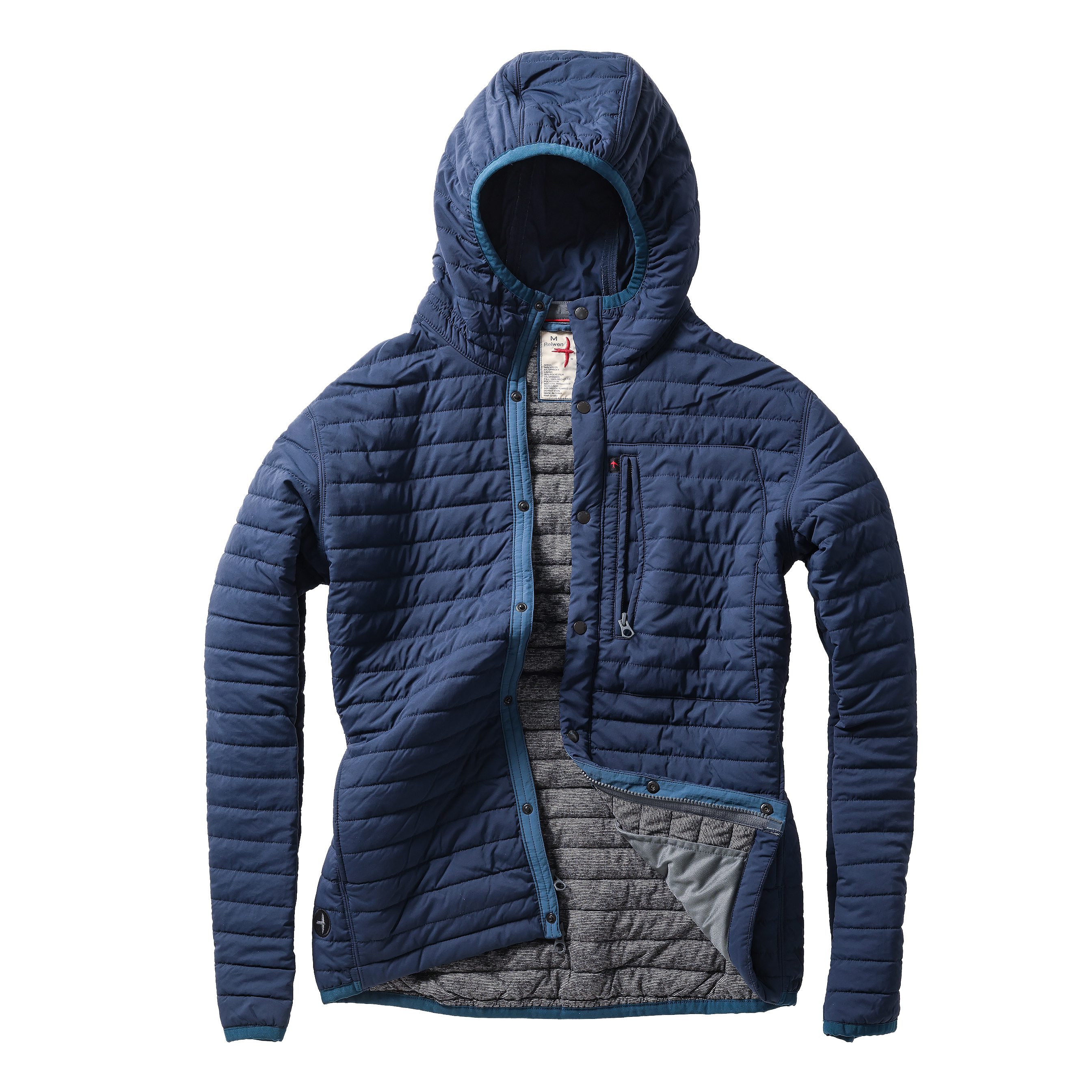 Relwen Windzip Trap Blazer - Midnight | Insulated Jackets | Huckberry