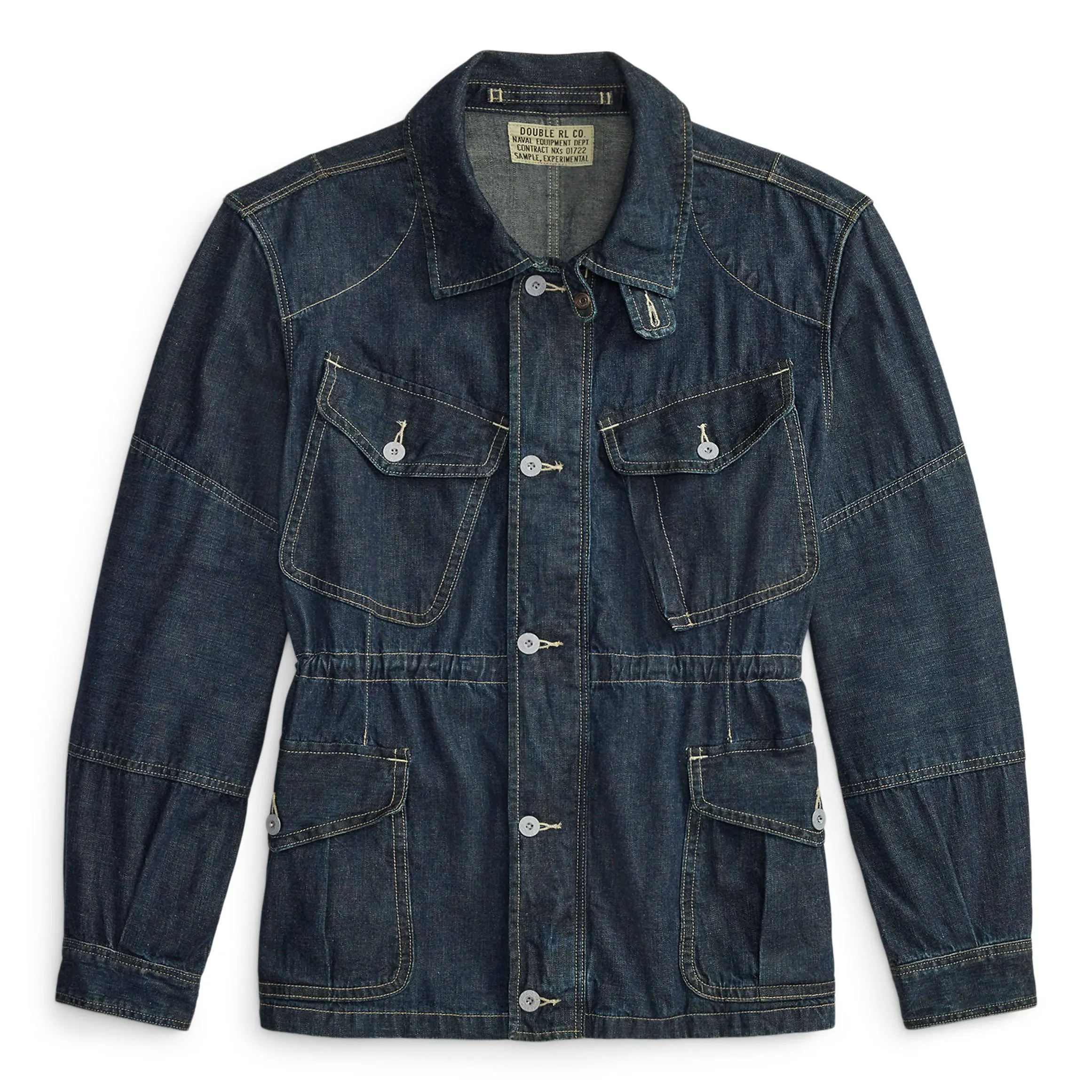 RRL Bannerman Japanese Denim Jacket - Medium Wash | Denim Jackets