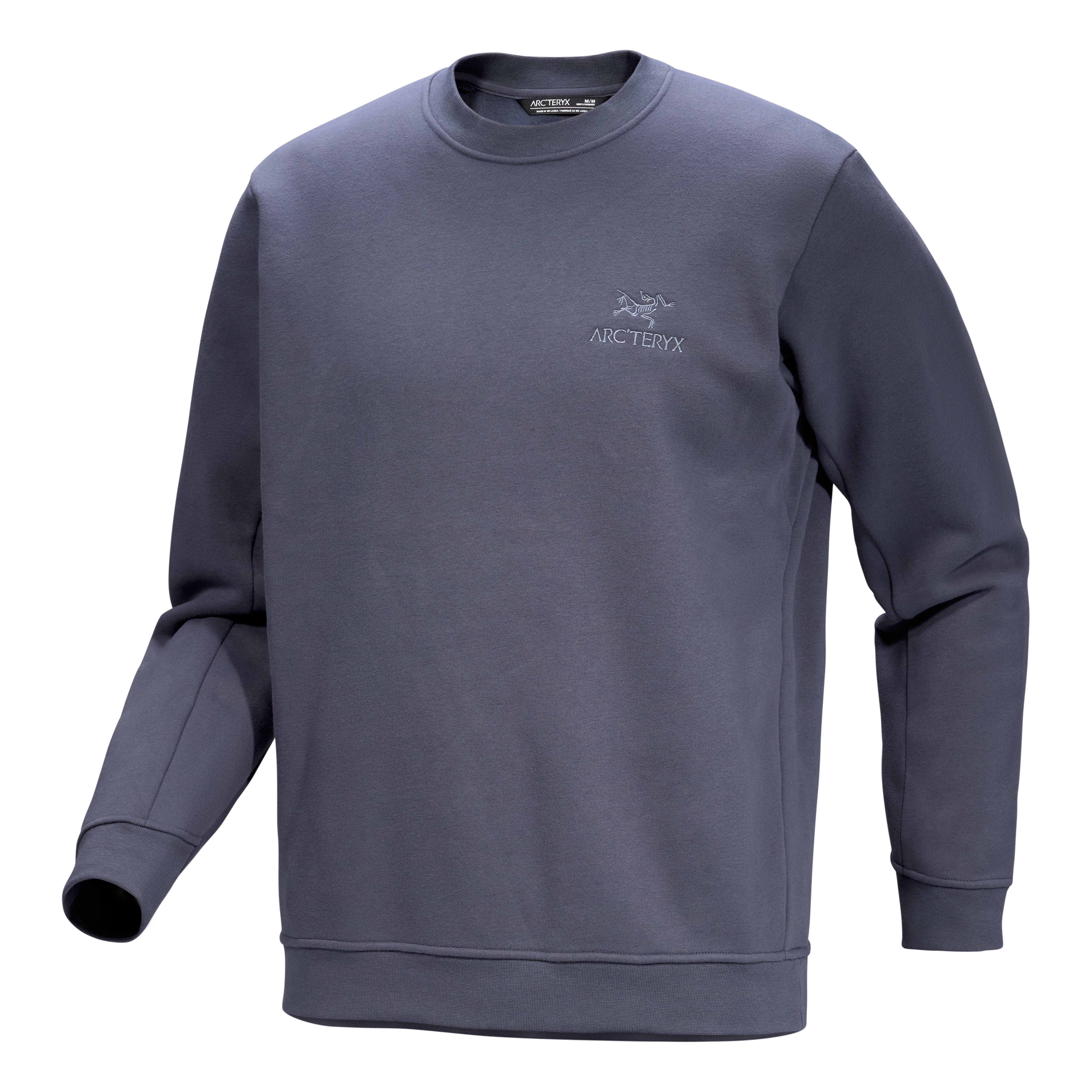 Arc'teryx Emblem Fleece Crew - Black | Crewneck Sweatshirts