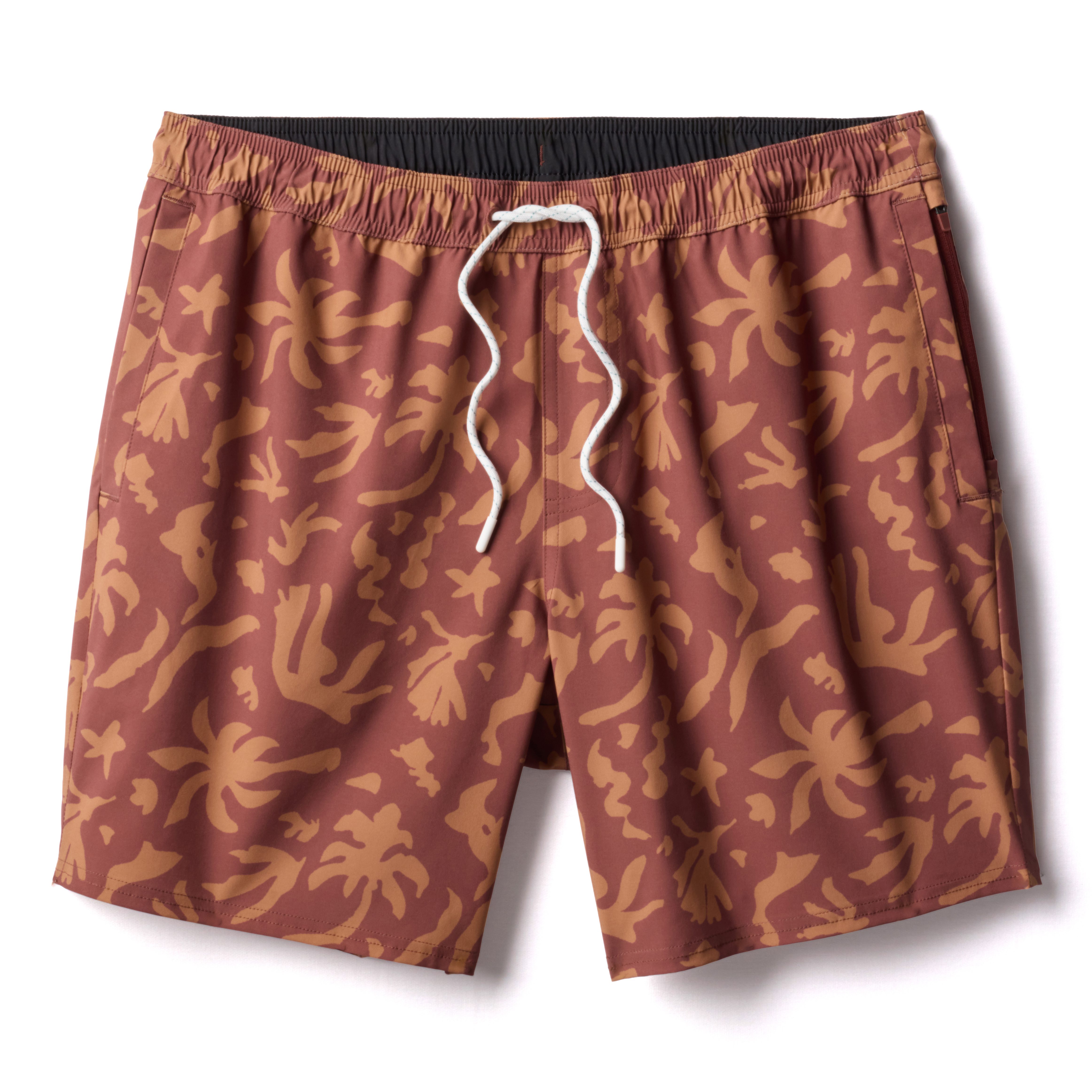 Performance Lined Swim Trunks - 7
