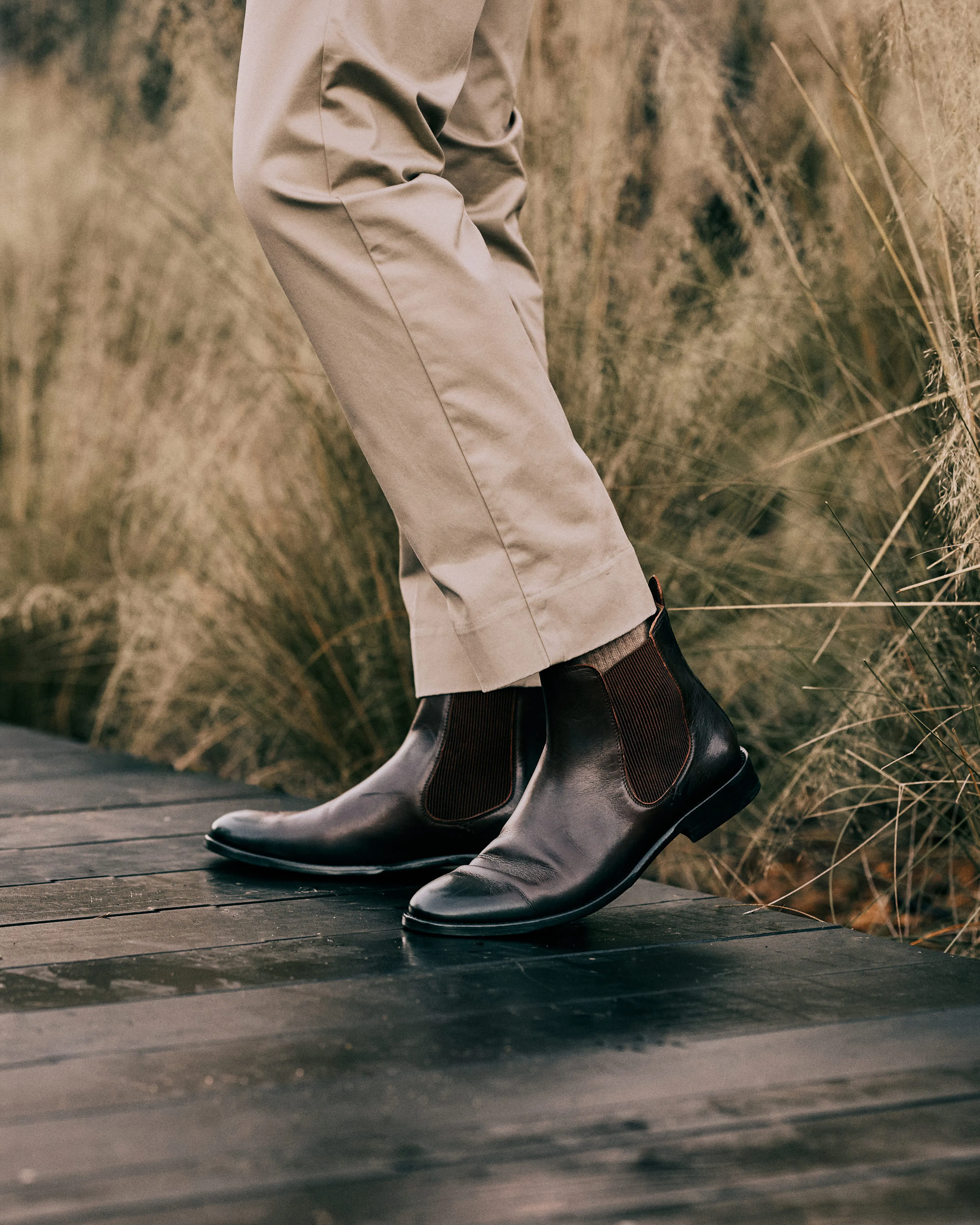 LUCA Chelsea Boot - Chestnut Leather | Chelsea Boots | Huckberry