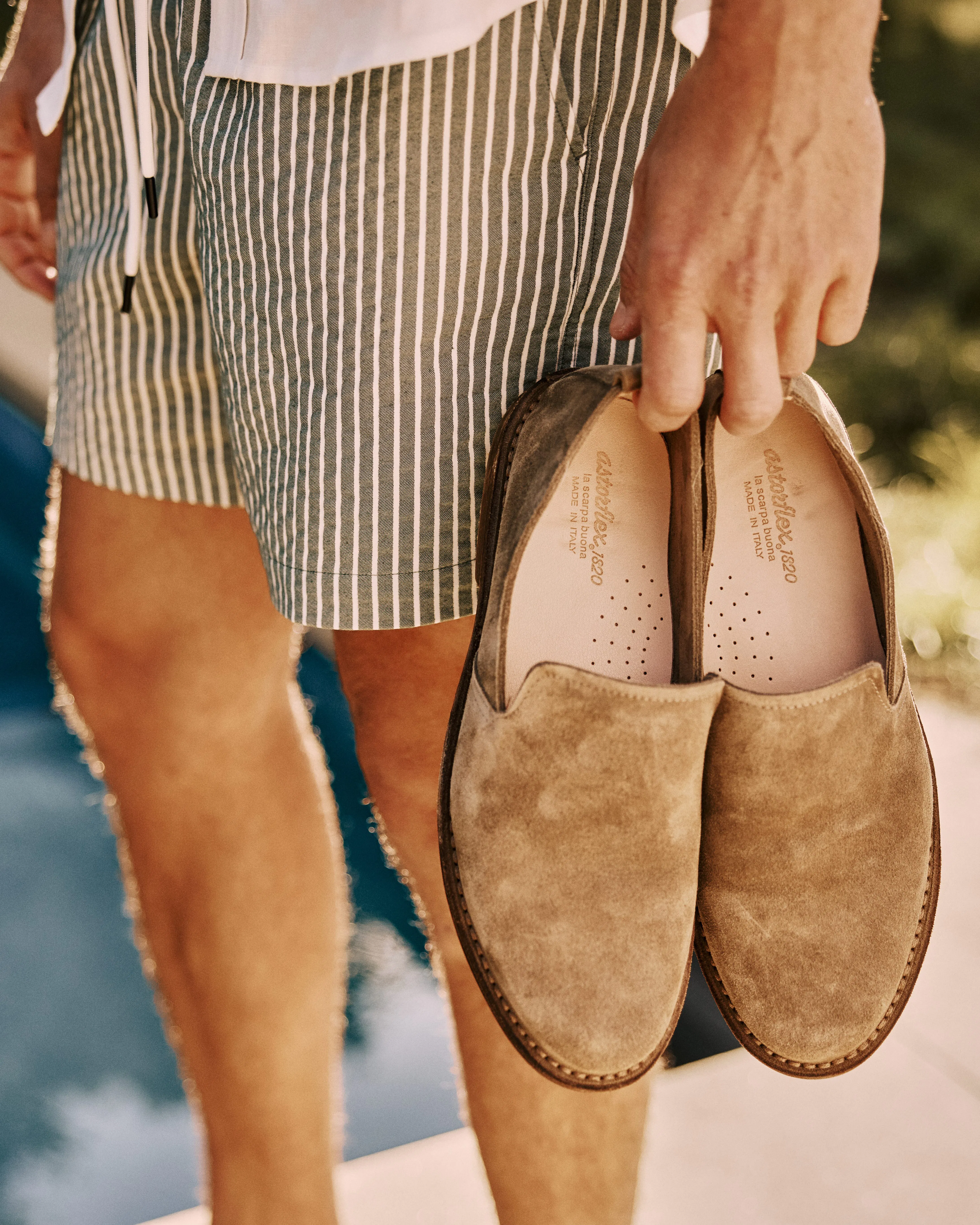 Astorflex Patnoflex Travel Loafer - Militaire Suede | Loafers